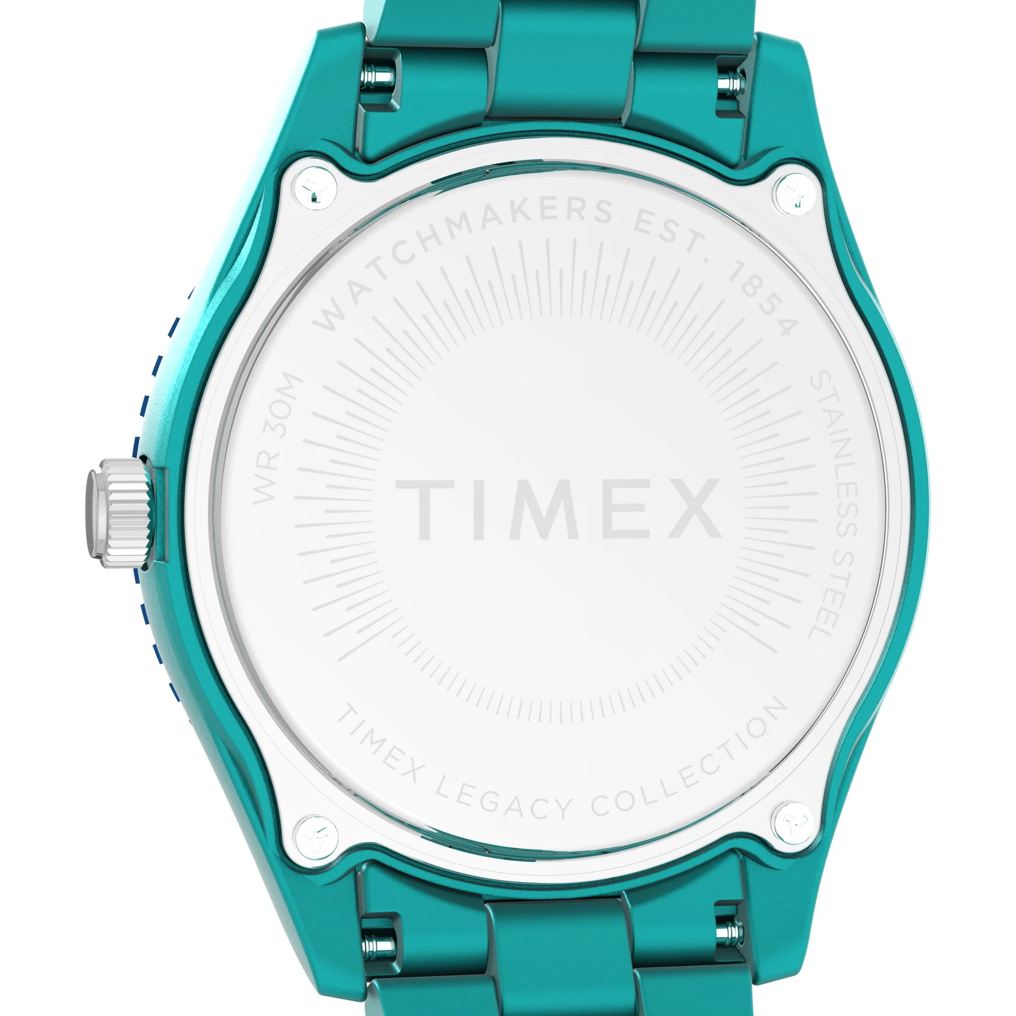TIMEX Trend Green Round Dial Analog Women's Watch - TW2Y04700UJ - Image 3