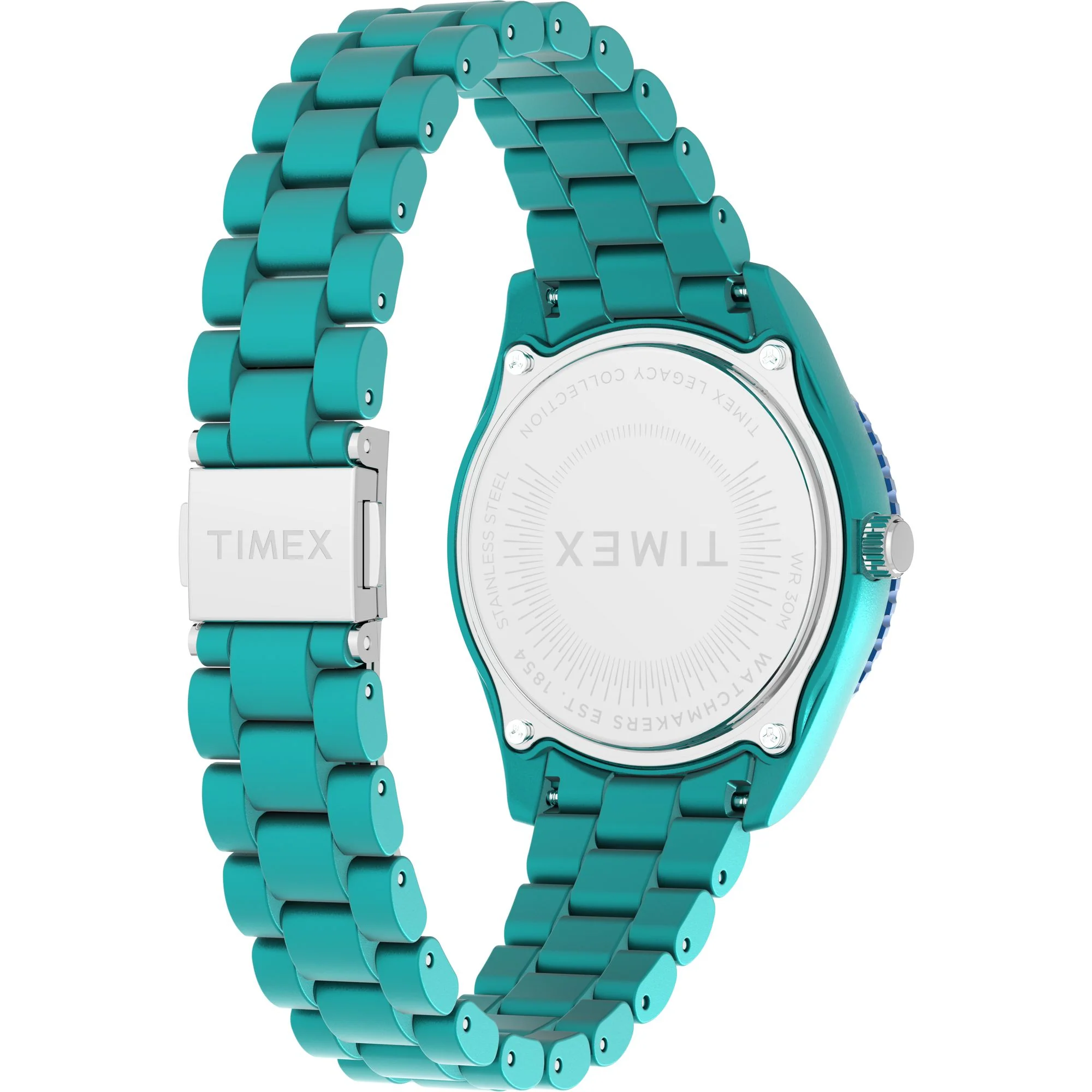 TIMEX Trend Green Round Dial Analog Women's Watch - TW2Y04700UJ - Image 4