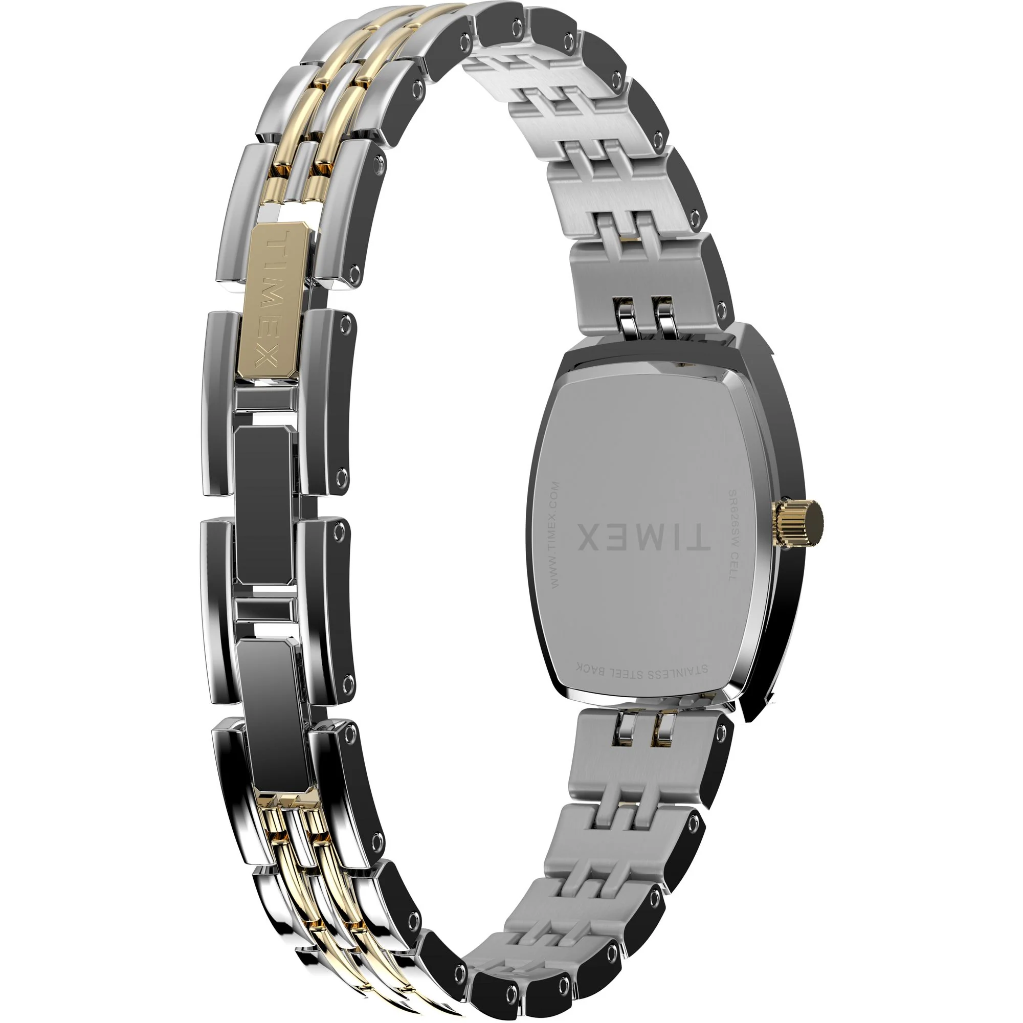 TIMEX Trend Green Tonneau Dial Analog Women's Watch - TW2Y22300CQ - Image 5
