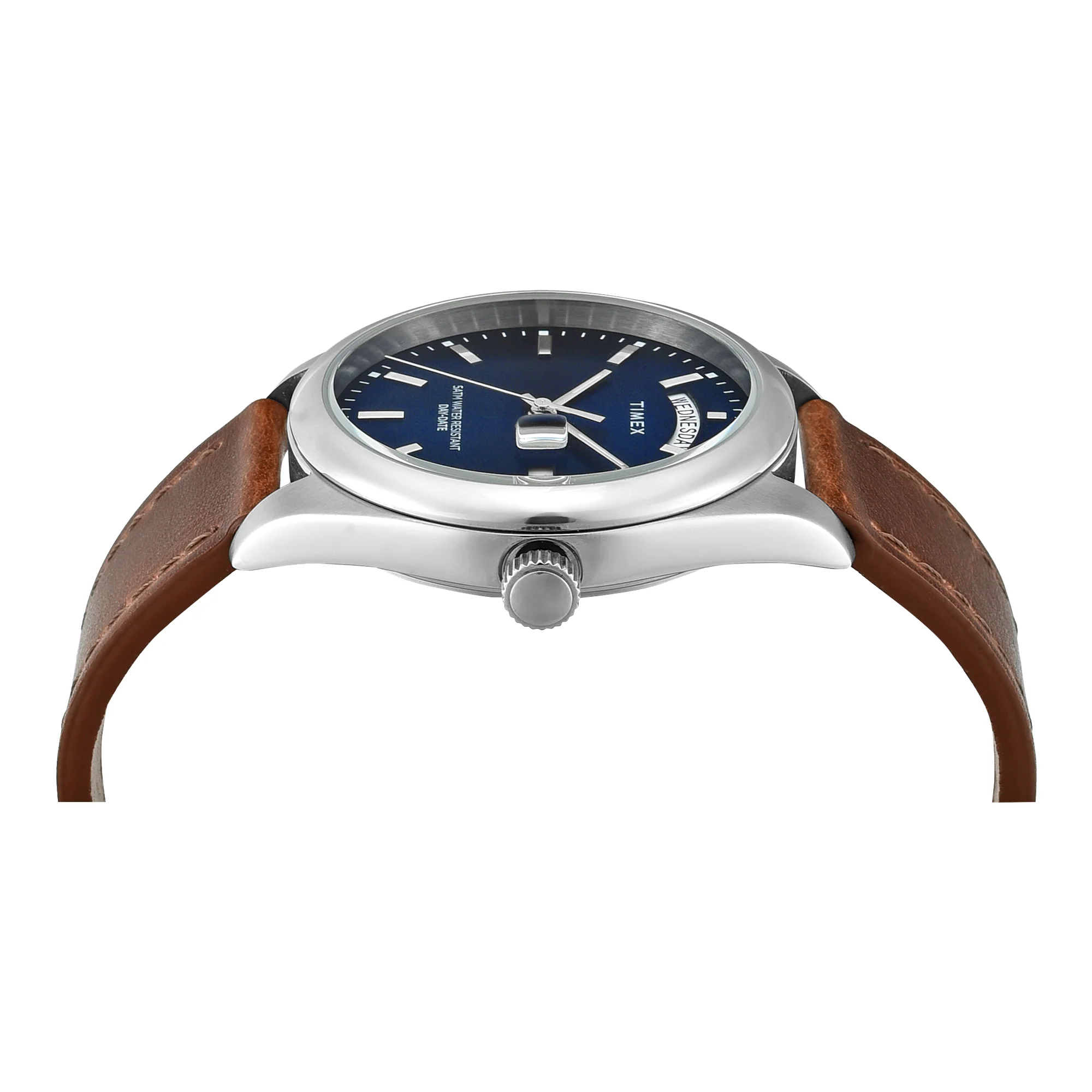 TIMEX Trend Legacy Blue Round Dial Analog Men's Watch - TWEG27105 - Image 4