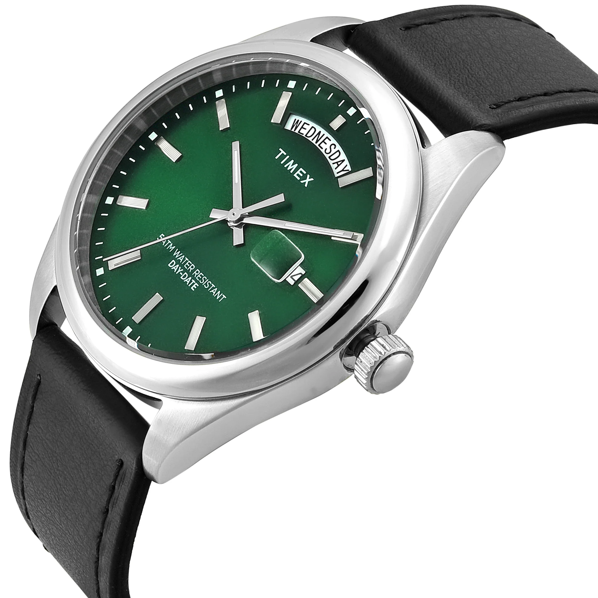 TIMEX Trend Legacy Green Round Dial Analog Men's Watch - TWEG27106 - Image 2