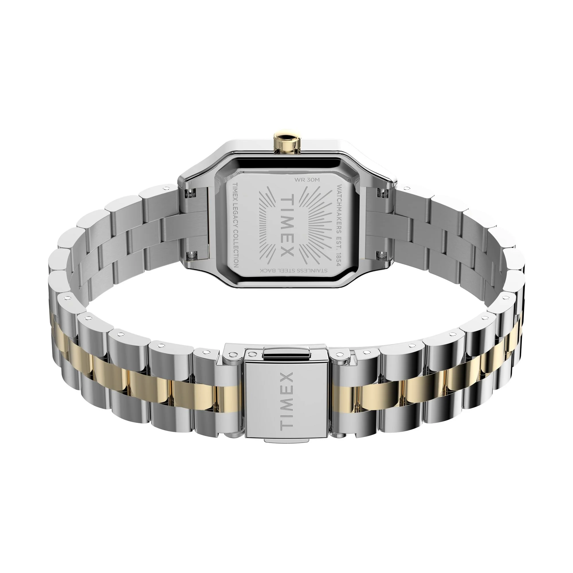 TIMEX Trend Legacy White Square Dial Analog Women's Watch - TW2Y23900IK - Image 5