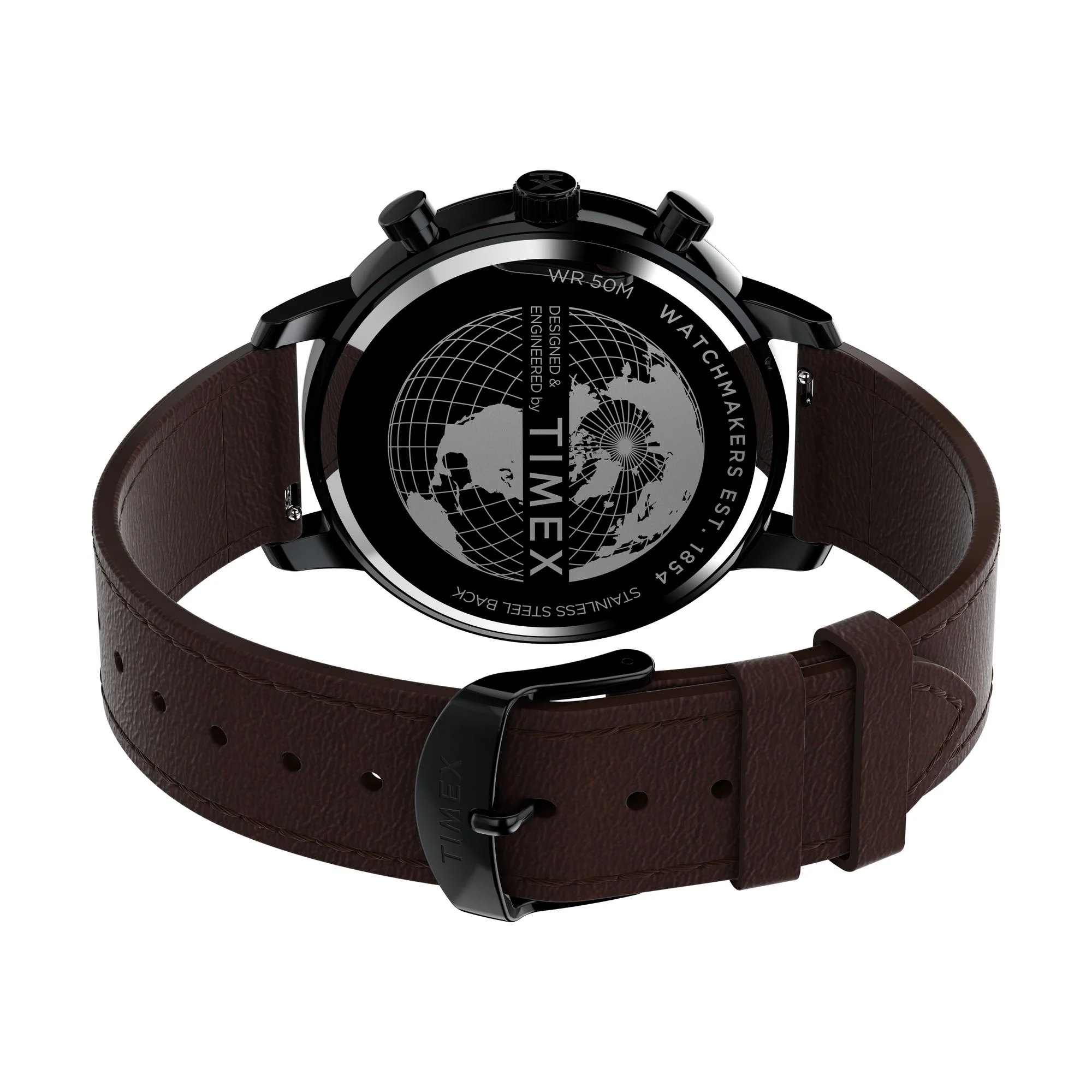 TIMEX Trend Men Black Round Analog Watch - TW2W13200UJ - Image 5