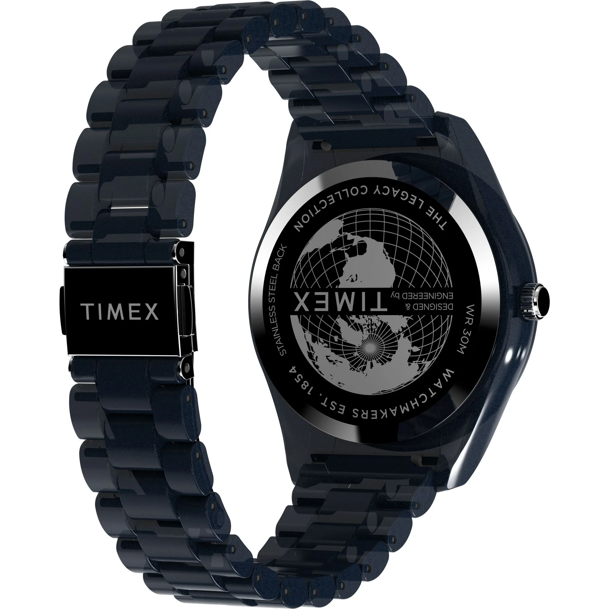 TIMEX Trend Men Blue Round Dial Analog Watch - TW2W56200X6 - Image 5