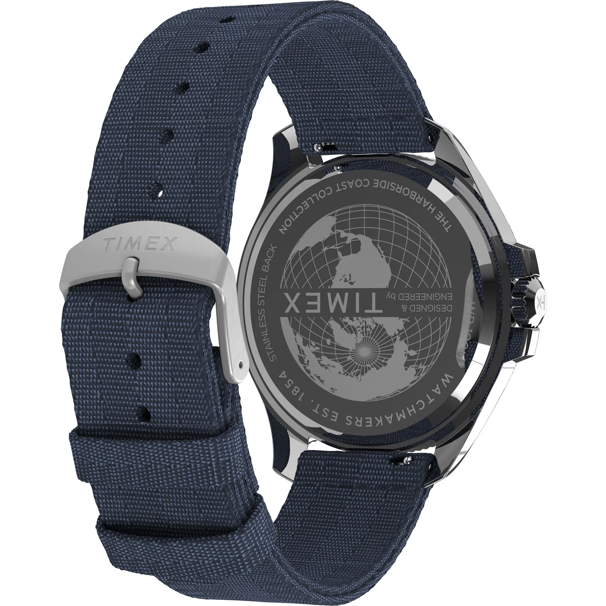 TIMEX Trend Men Blue Round Dial Analog Watch - TW2W62700UJ - Image 5