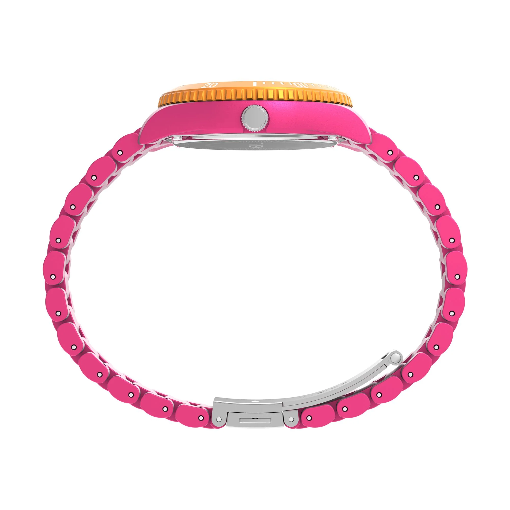 TIMEX Trend Pink Round Dial Analog Women's Watch - TW2Y04600UJ - Image 2