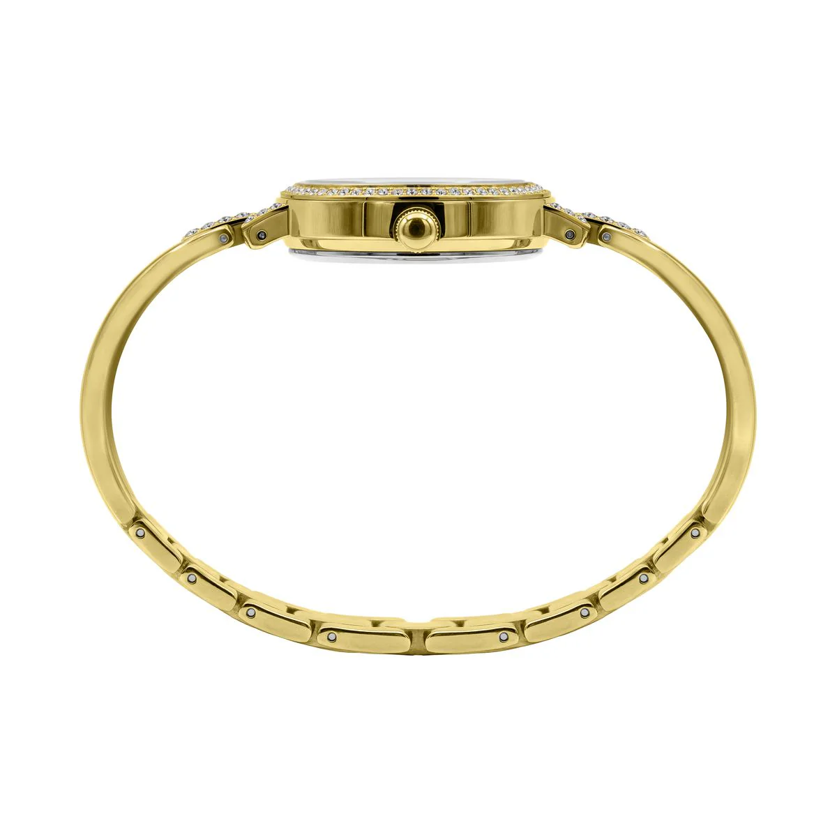 Timex Trend Round 28mm Gold Dial Analog Women Watch - TWG067900UJ - Image 2