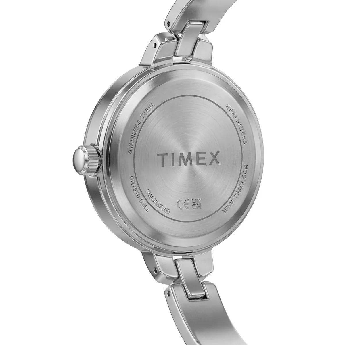 Timex Trend Round 28mm Silver Dial Analog Women Watch - TWG067700UJ - Image 4