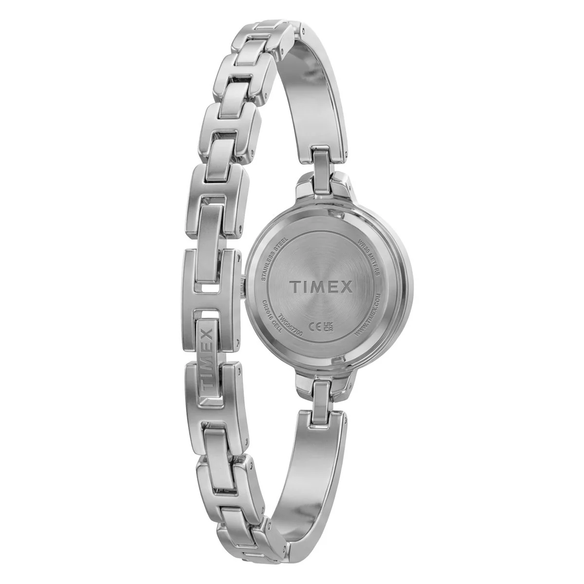 Timex Trend Round 28mm Silver Dial Analog Women Watch - TWG067700UJ - Image 5