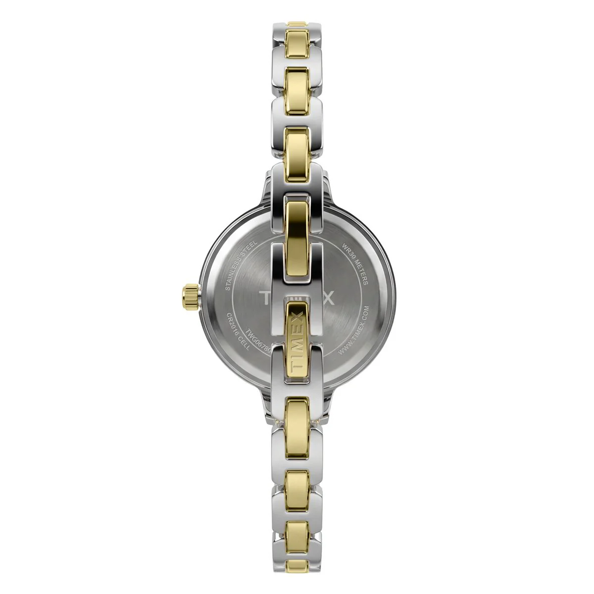 Timex Trend Round 28mm Silver Dial Analog Women Watch - TWG067800UJ - Image 3