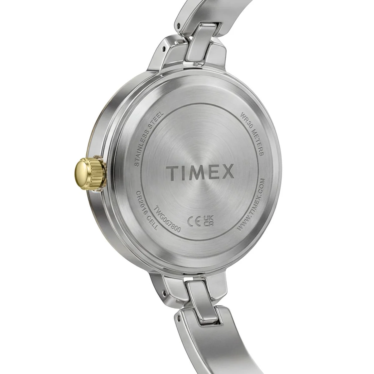 Timex Trend Round 28mm Silver Dial Analog Women Watch - TWG067800UJ - Image 4