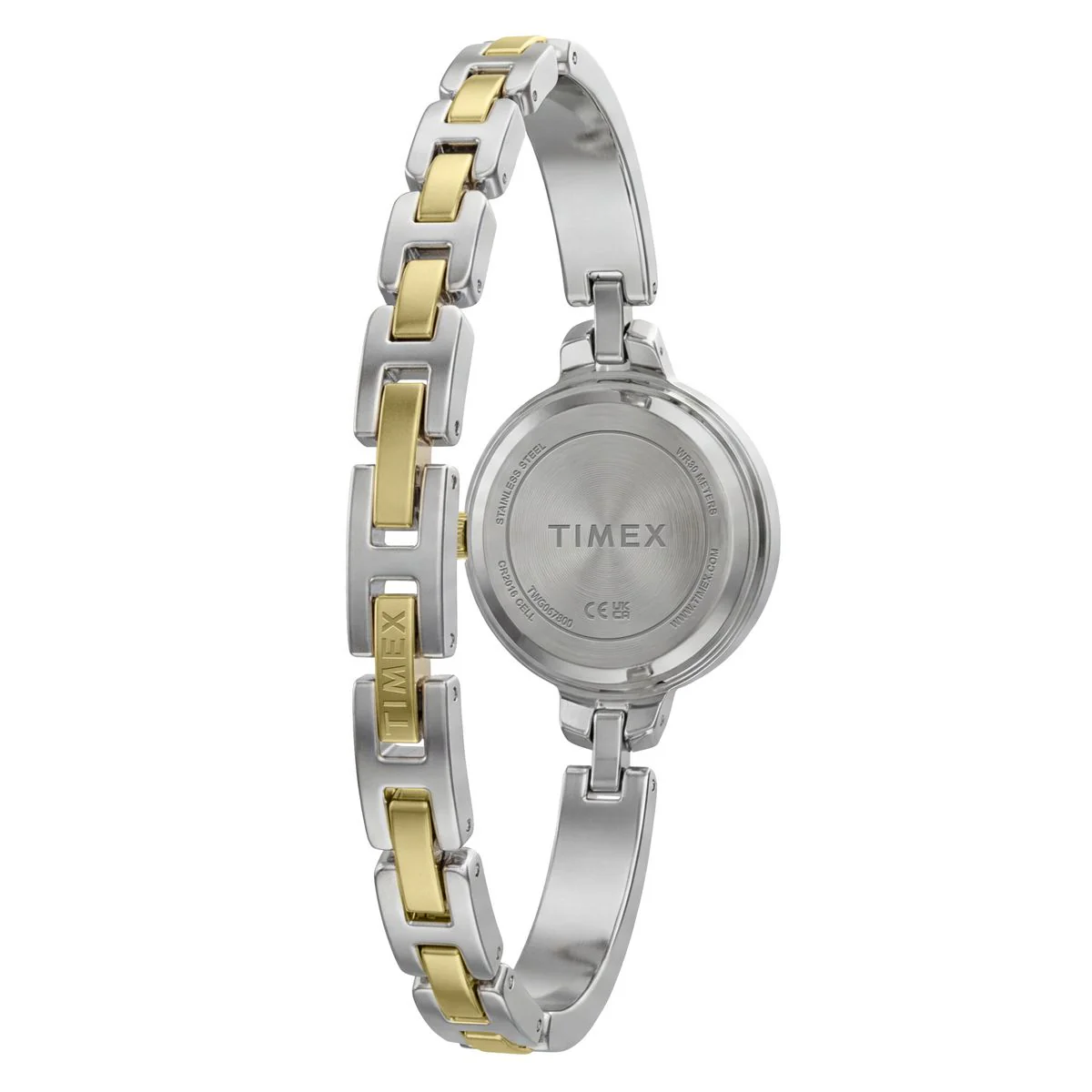 Timex Trend Round 28mm Silver Dial Analog Women Watch - TWG067800UJ - Image 5