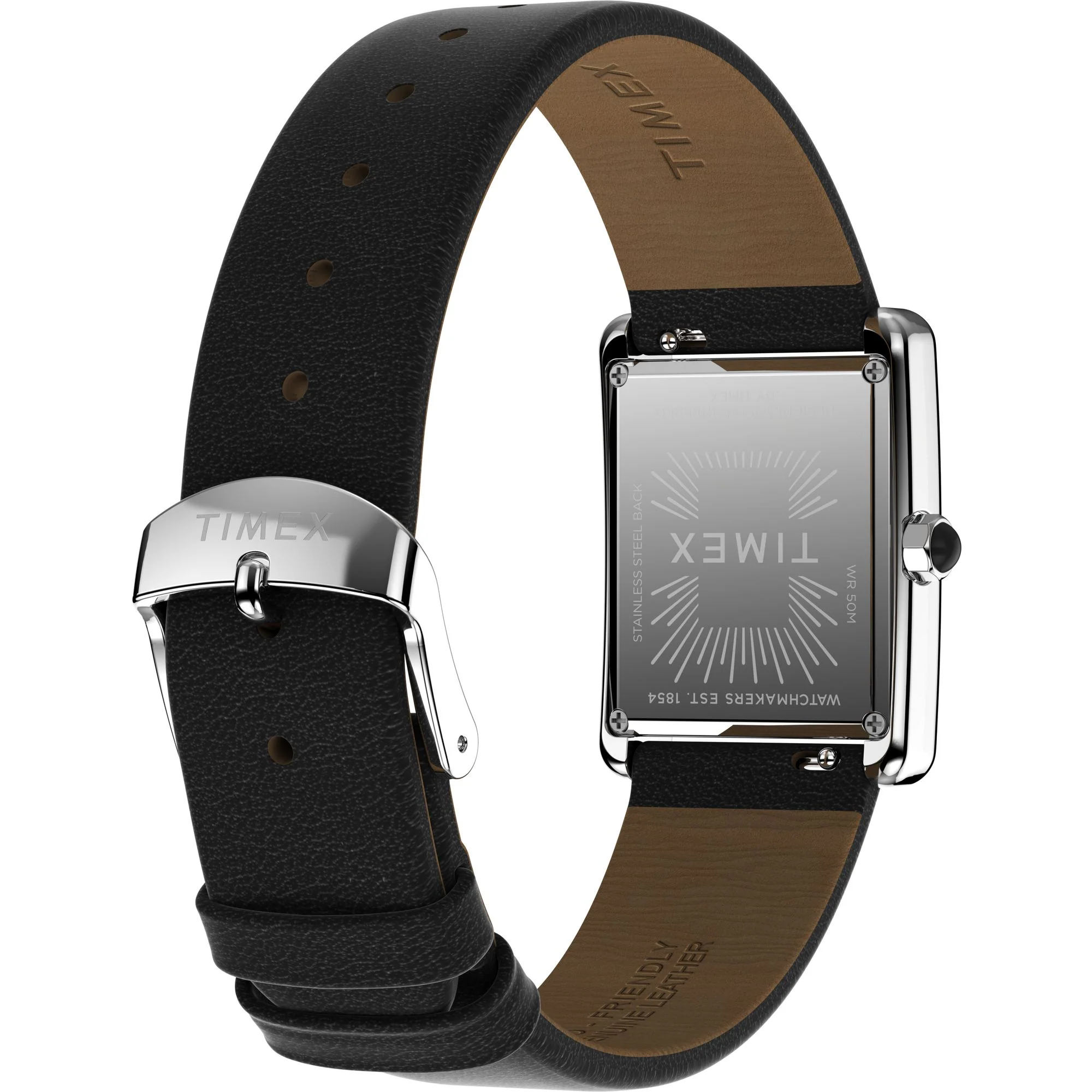 TIMEX Trend Women Black Rectangle Dial Analog Watch - TW2W63800UJ - Image 5