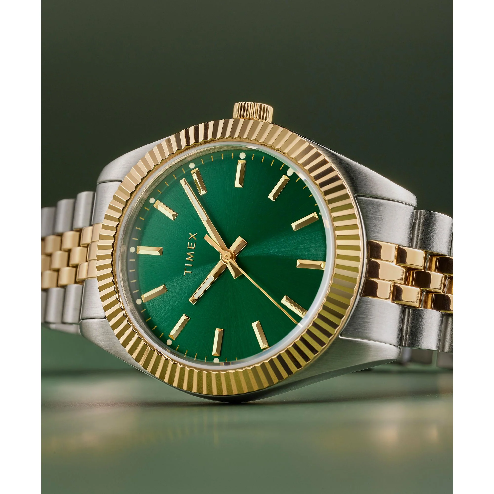 TIMEX Trend Women Green Round Dial Analog Watch - TW2W87400UJ - Image 6