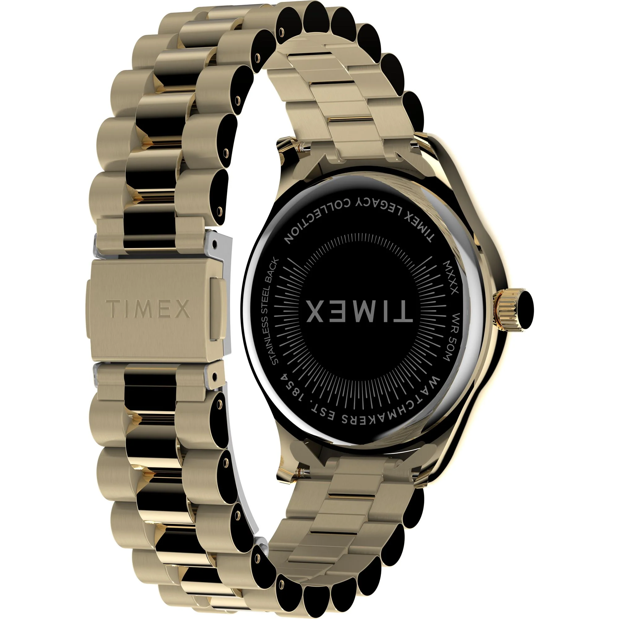 TIMEX Trend Women Mother of Pearl White Round Dial Analog Watch - TW2W85400UJ - Image 5