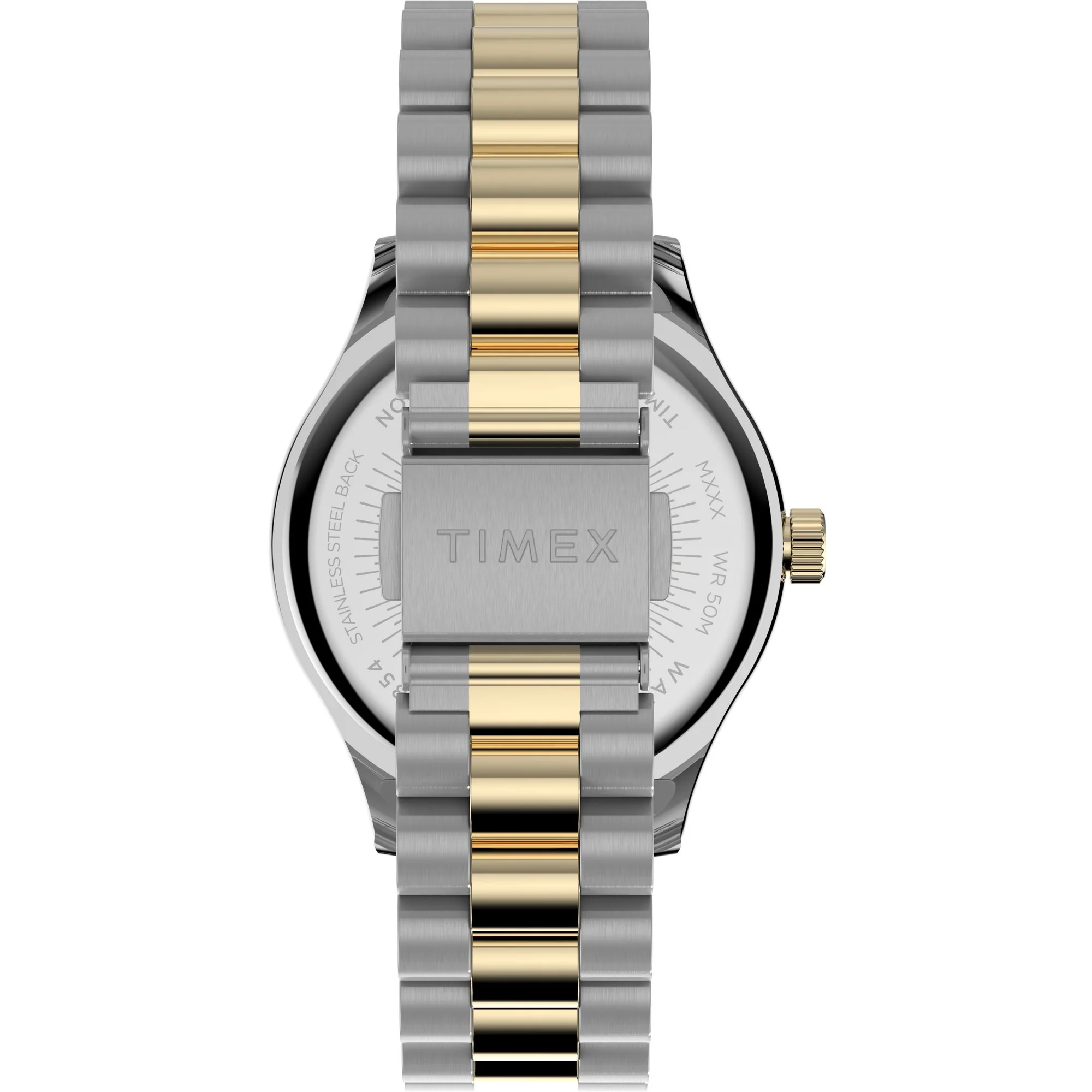 TIMEX Trend Women Mother of Pearl White Round Dial Analog Watch - TW2W85500UJ - Image 4