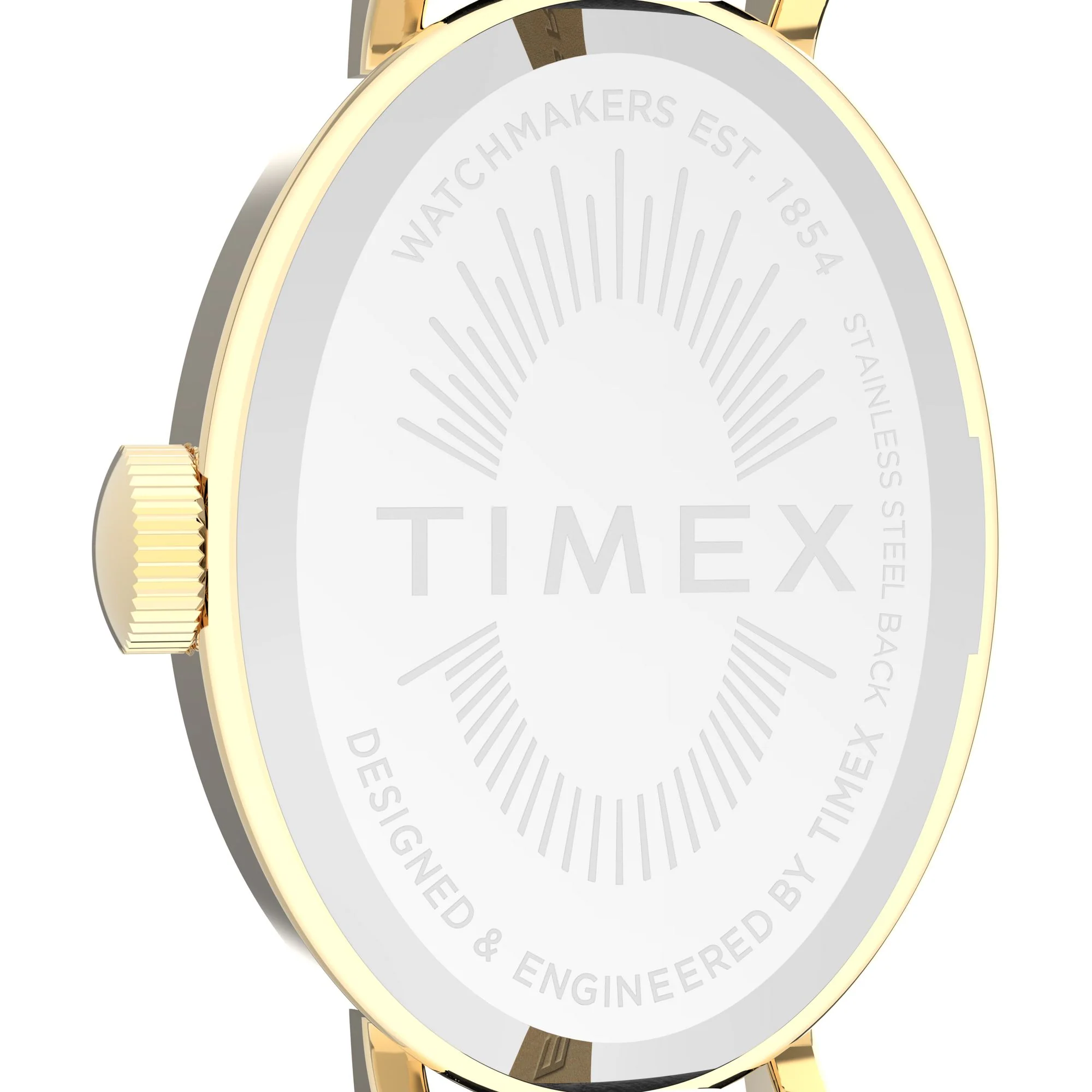TIMEX Trend Women White Oval Dial Analog Watch - TW2W78300UJ - Image 4