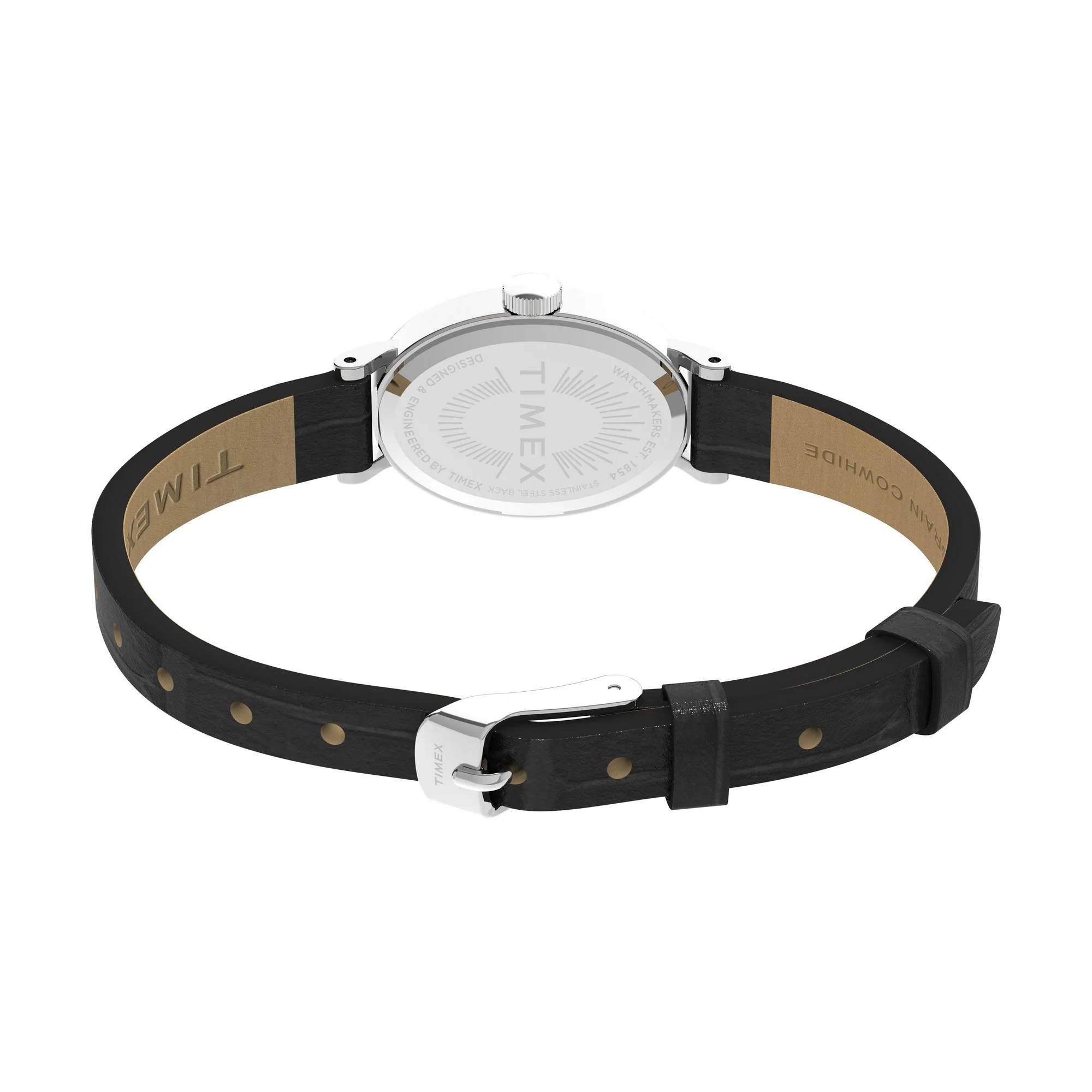 Timex Cavatina Oval 19mm White Dial Analog Women Watch - TW2W78400UJ - Image 5