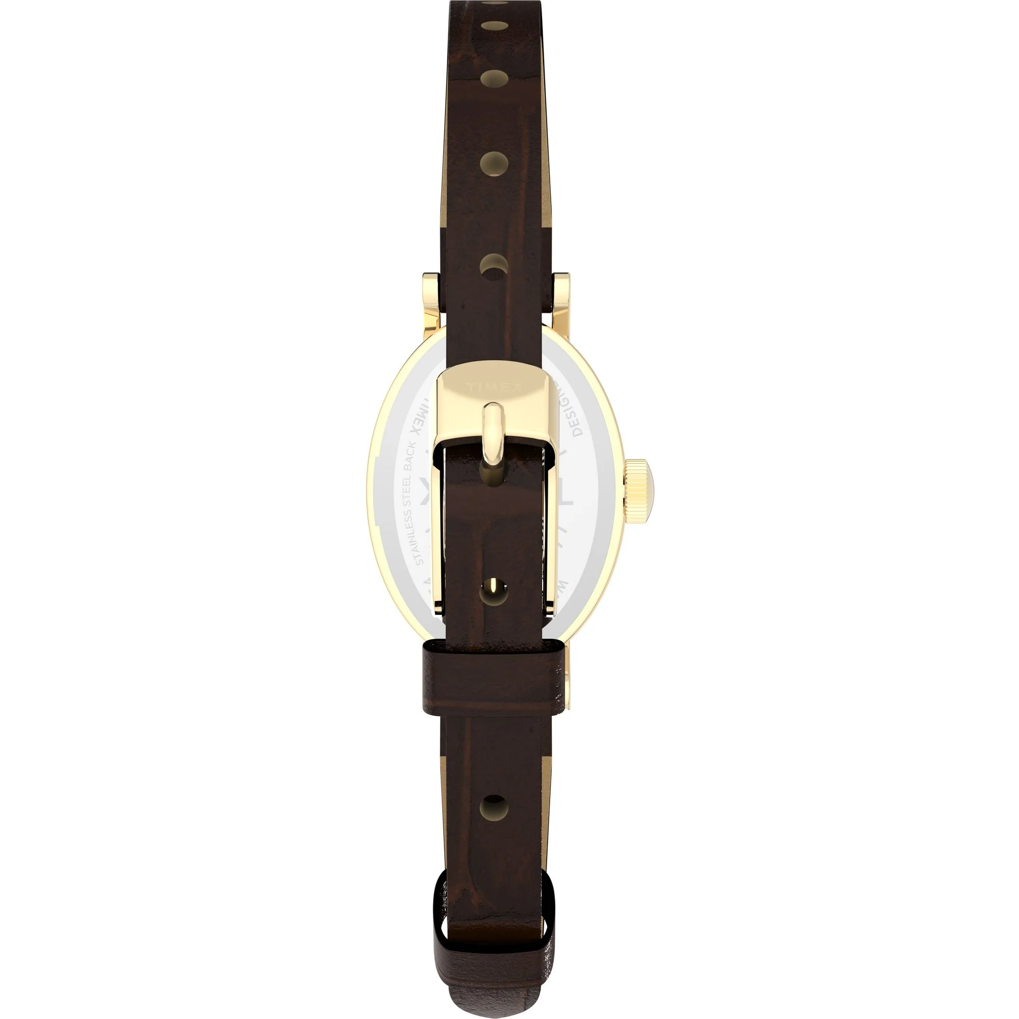 TIMEX Trend Women White Oval Dial Analog Watch - TW2W78500UJ - Image 3
