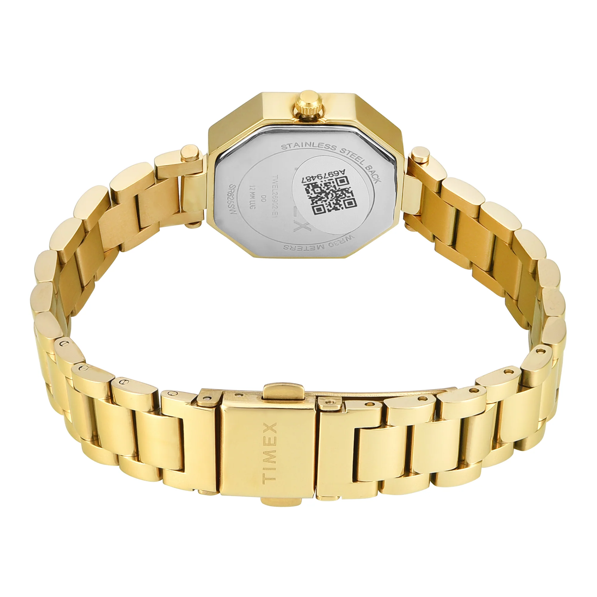 Timex Trendline Octagonal 26mm Teal Dial Analog Women Watch - TWEL26902 - Image 3