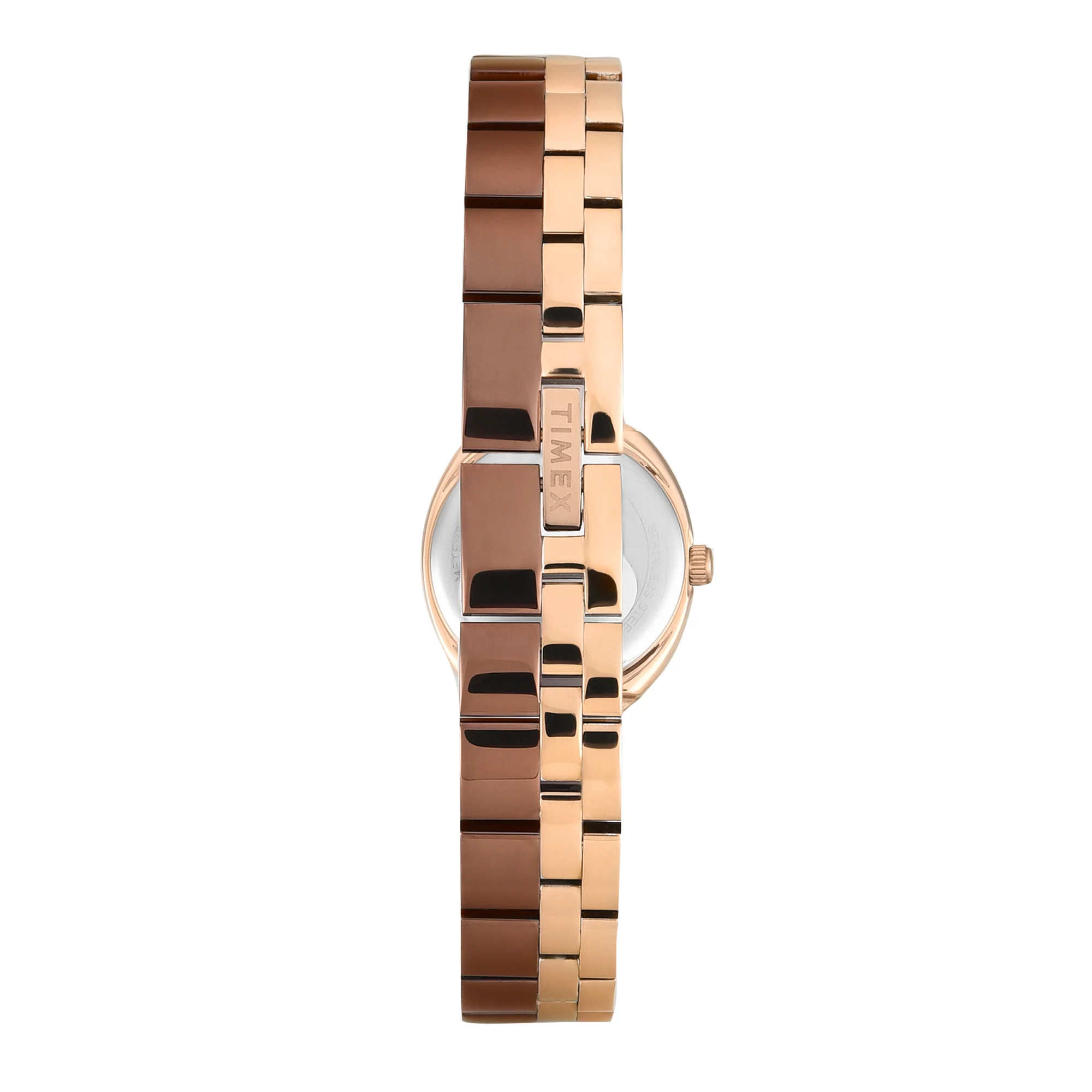 Timex Trendline Oval 23mm Brown Dial Analog Women Watch - TWEL27102 - Image 6