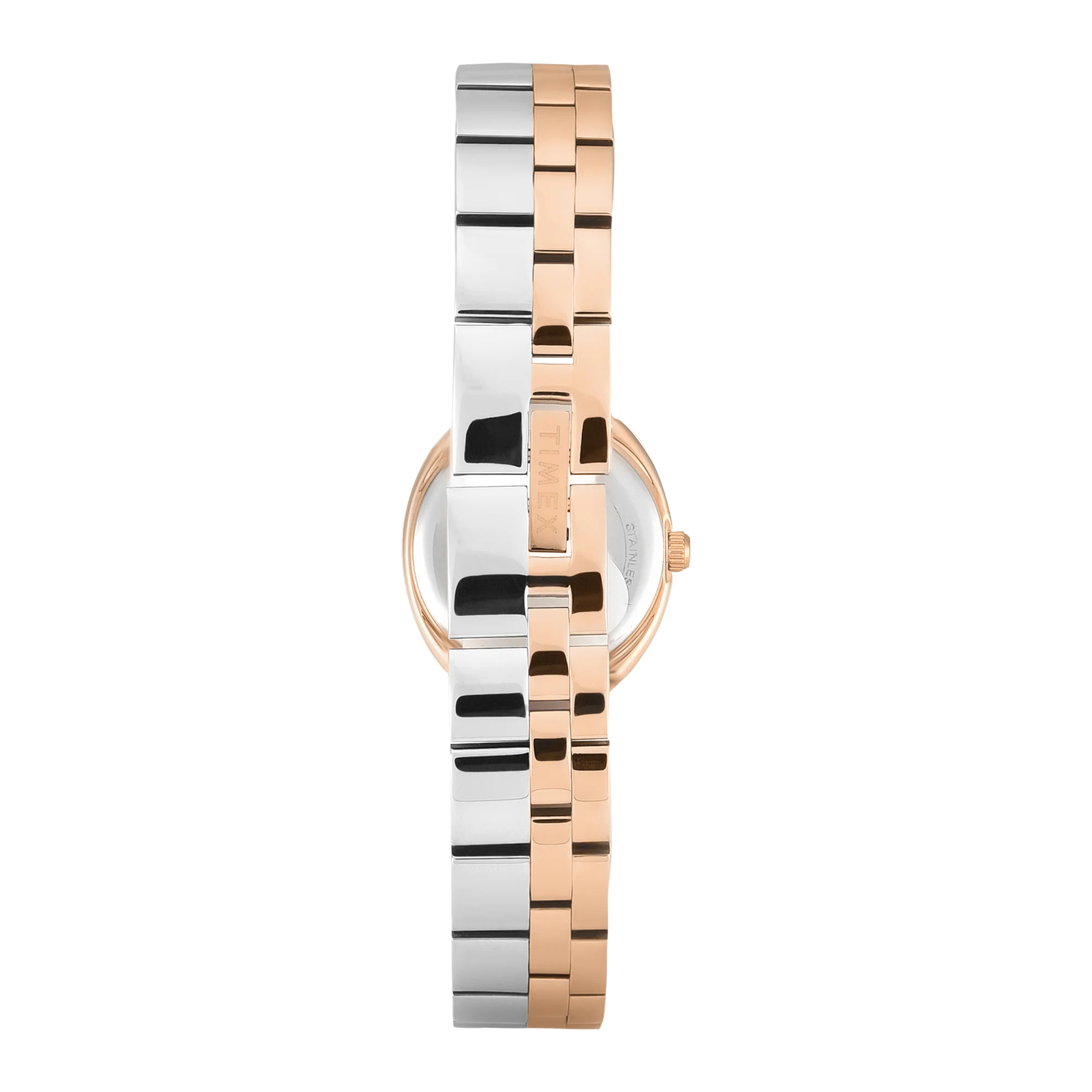 Timex Trendline Oval 23mm Silver Dial Analog Women Watch - TWEL27101 - Image 6