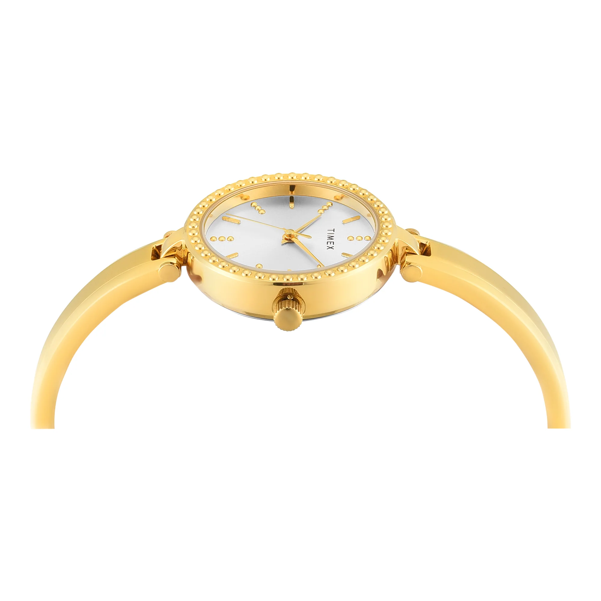 Timex Trendline Round 30mm Silver Dial Analog Women Watch - TWEL27000 - Image 4