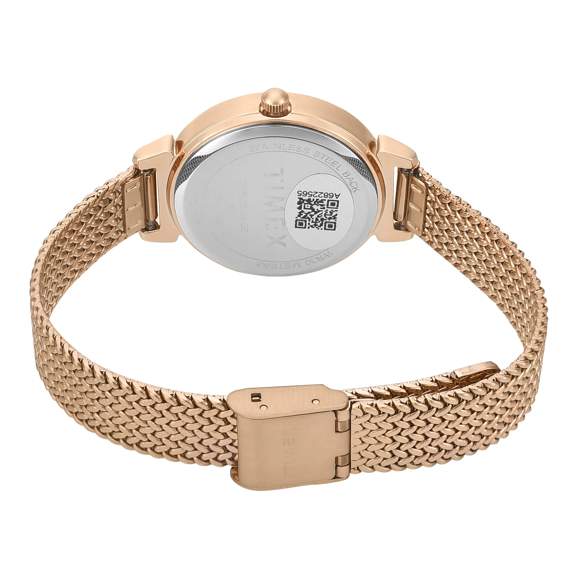 Timex Trendline Round 32mm Rose Gold Dial Analog Women Watch - TWEL22304 - Image 3