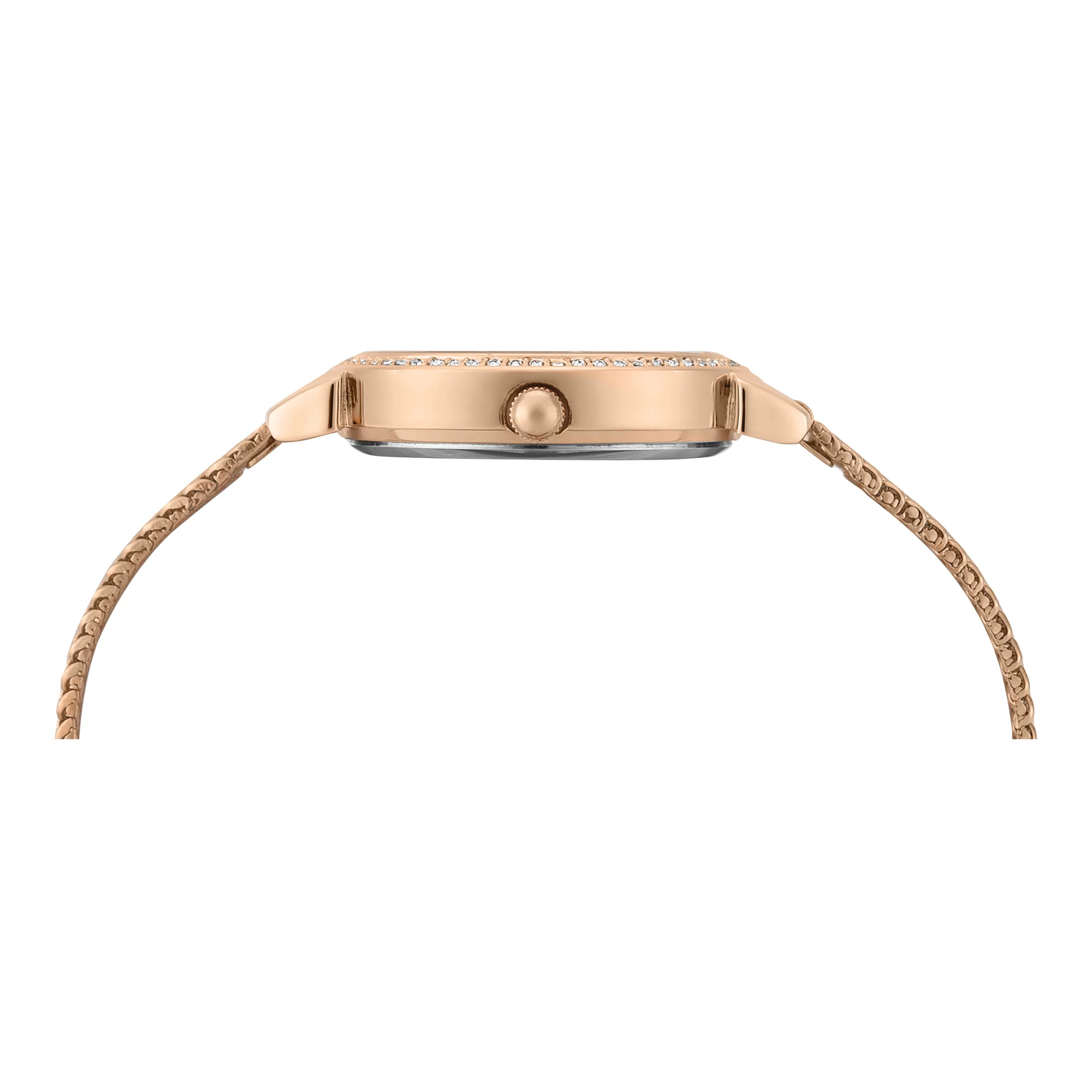 Timex Trendline Round 32mm Rose Gold Dial Analog Women Watch - TWEL22304 - Image 5