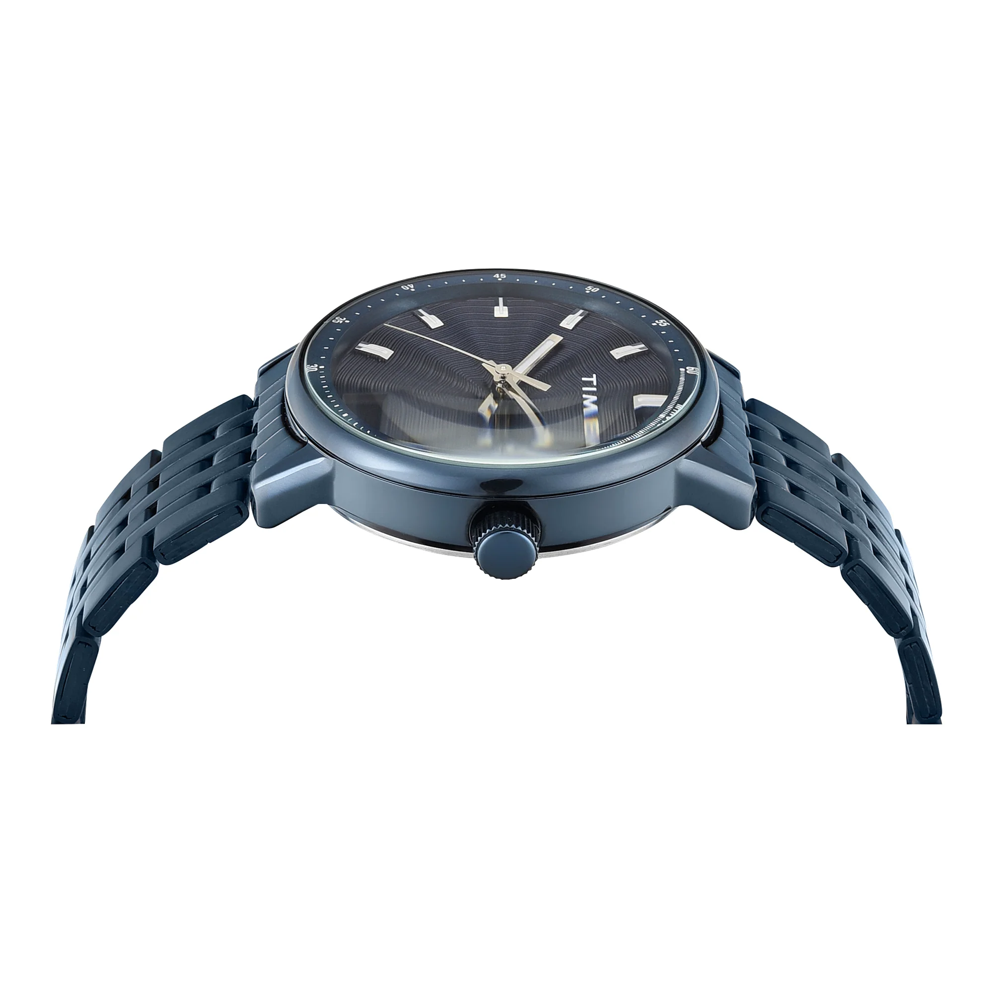 Timex Trendline Round 41mm Blue Dial Analog Men Watch - TWEG25412 - Image 4