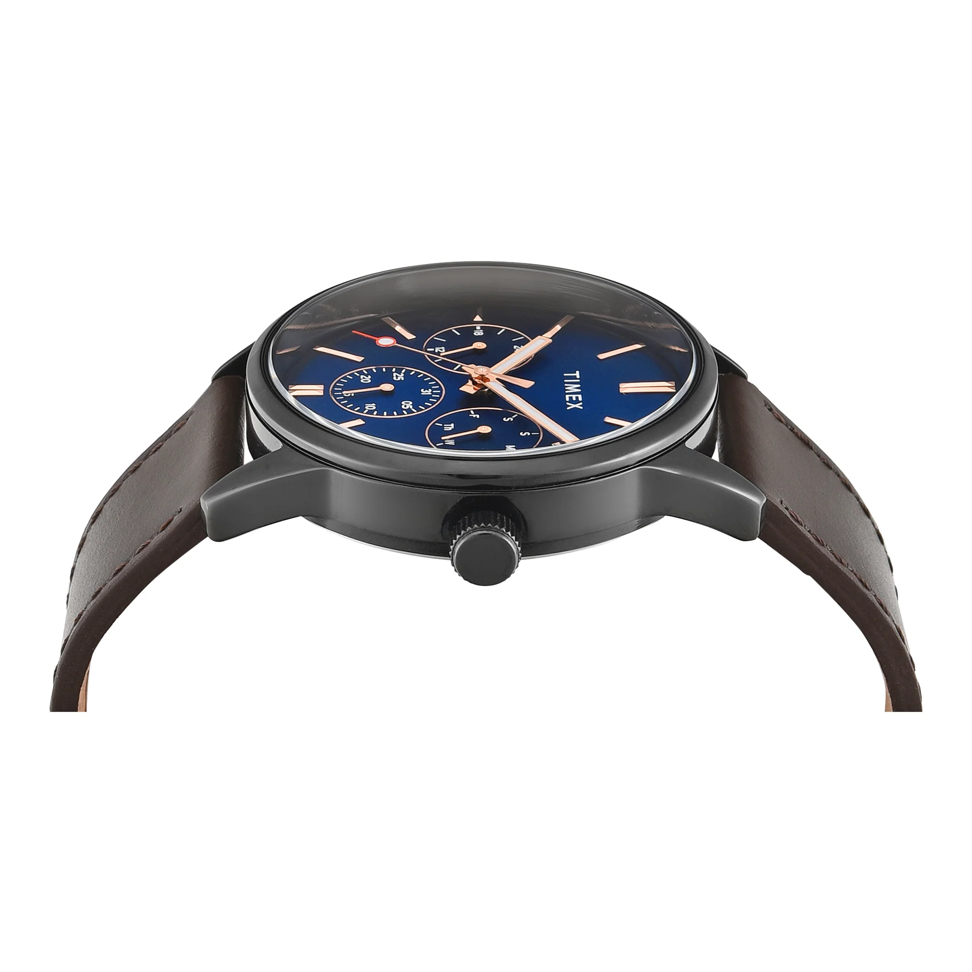 Timex Trendline Round 41mm Blue Dial Analog Men Watch - TWEG25515 - Image 4