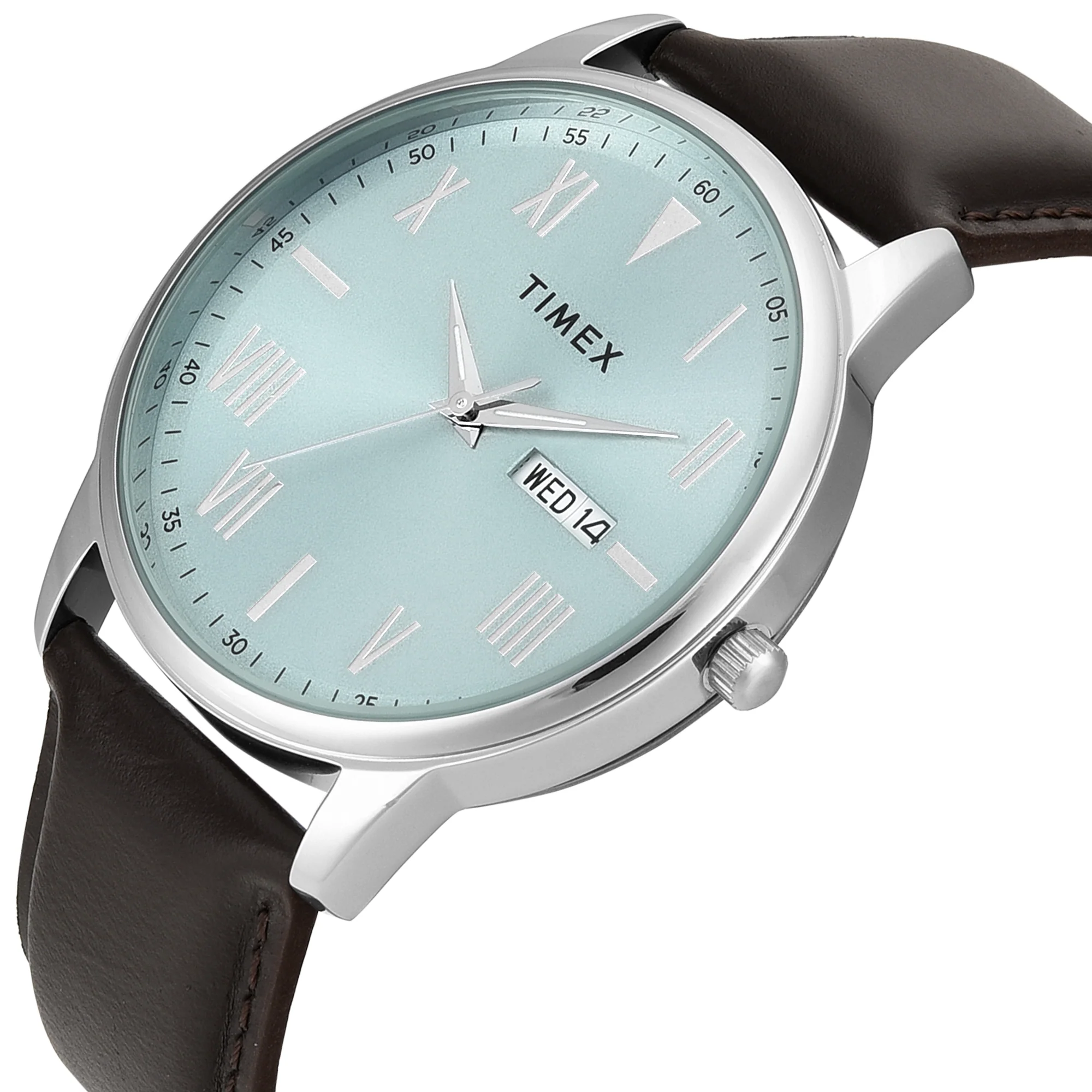 Timex Trendline Round 43mm Blue Dial Analog Men Watch - TWTG12113 - Image 2