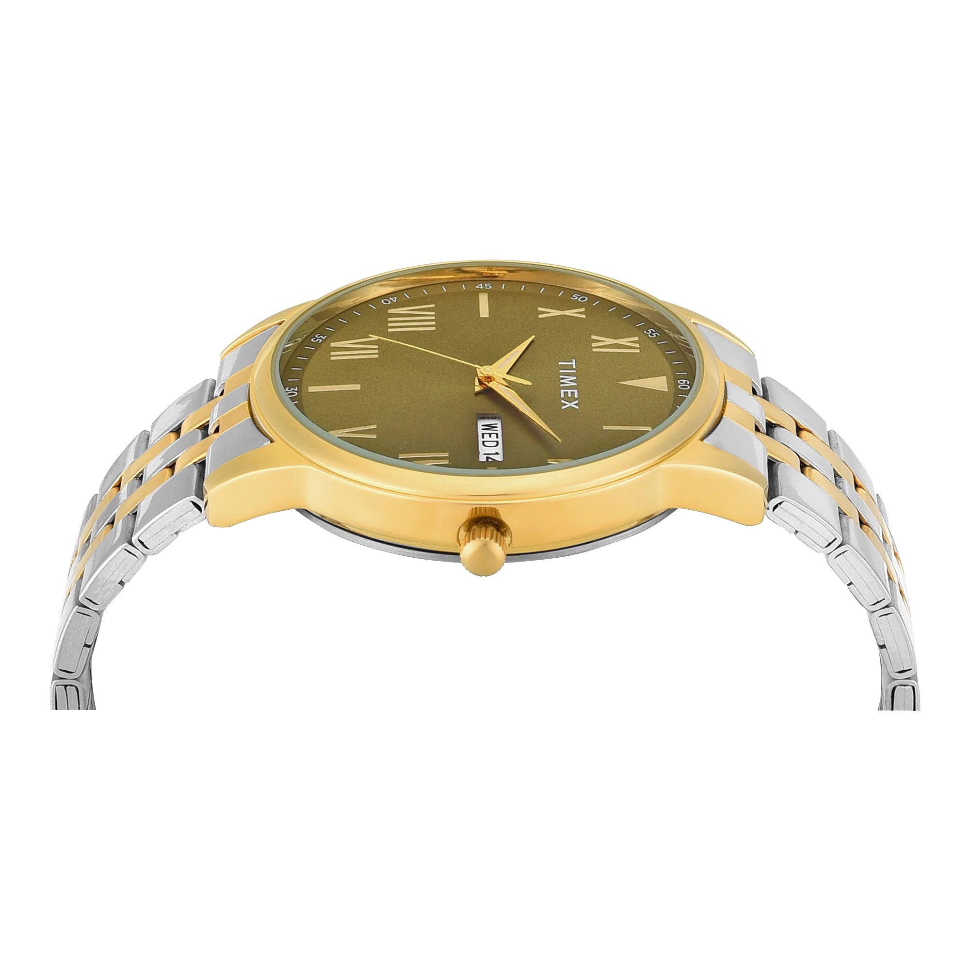 Timex Trendline Round 43mm Green Dial Analog Men Watch - TWTG12115 - Image 4
