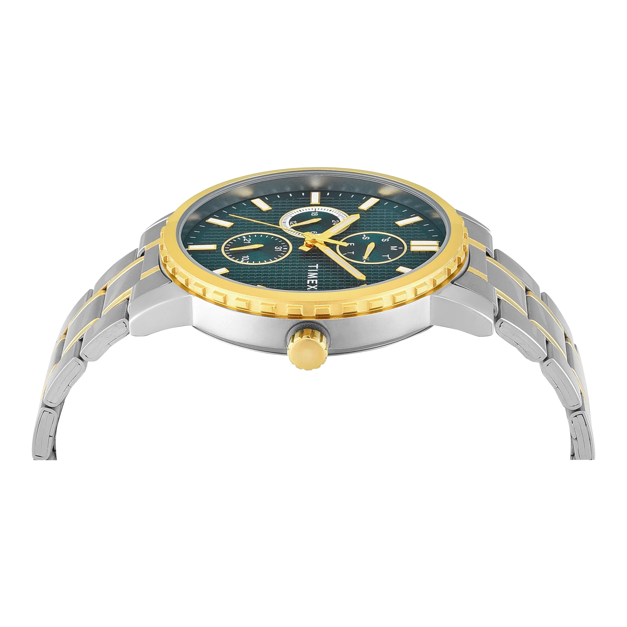 Timex Trendline Round 44mm Teal Dial Analog Men Watch - TWEG34701 - Image 4