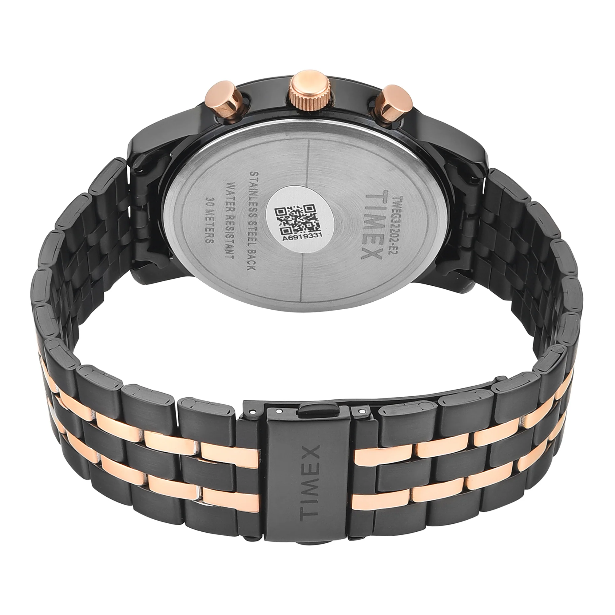 Timex Trendline Round 45mm Black Dial Analog Men Watch - TWEG32202 - Image 3