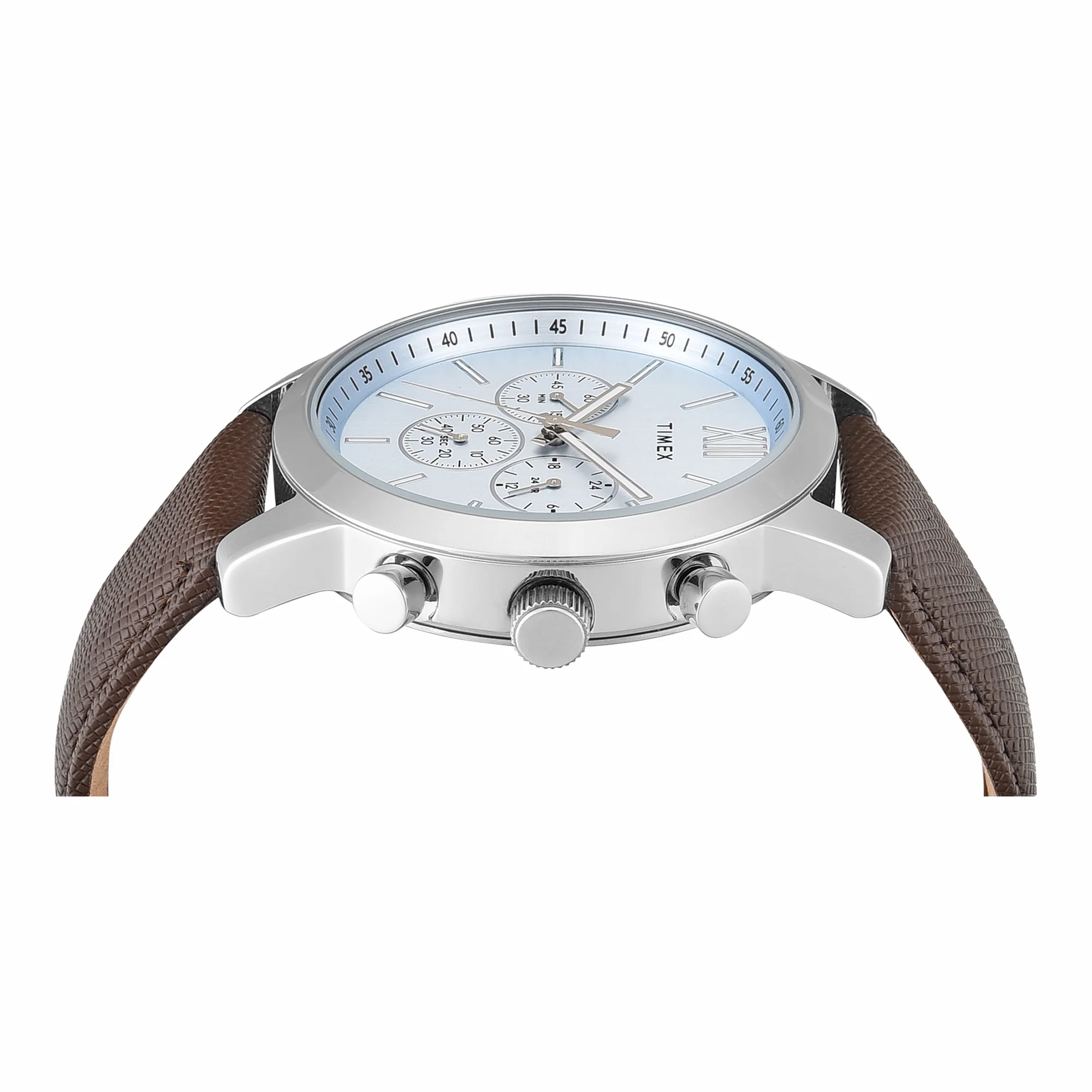 Timex Trendline Round 45mm Blue Dial Analog Men Watch - TWEG32200 - Image 4