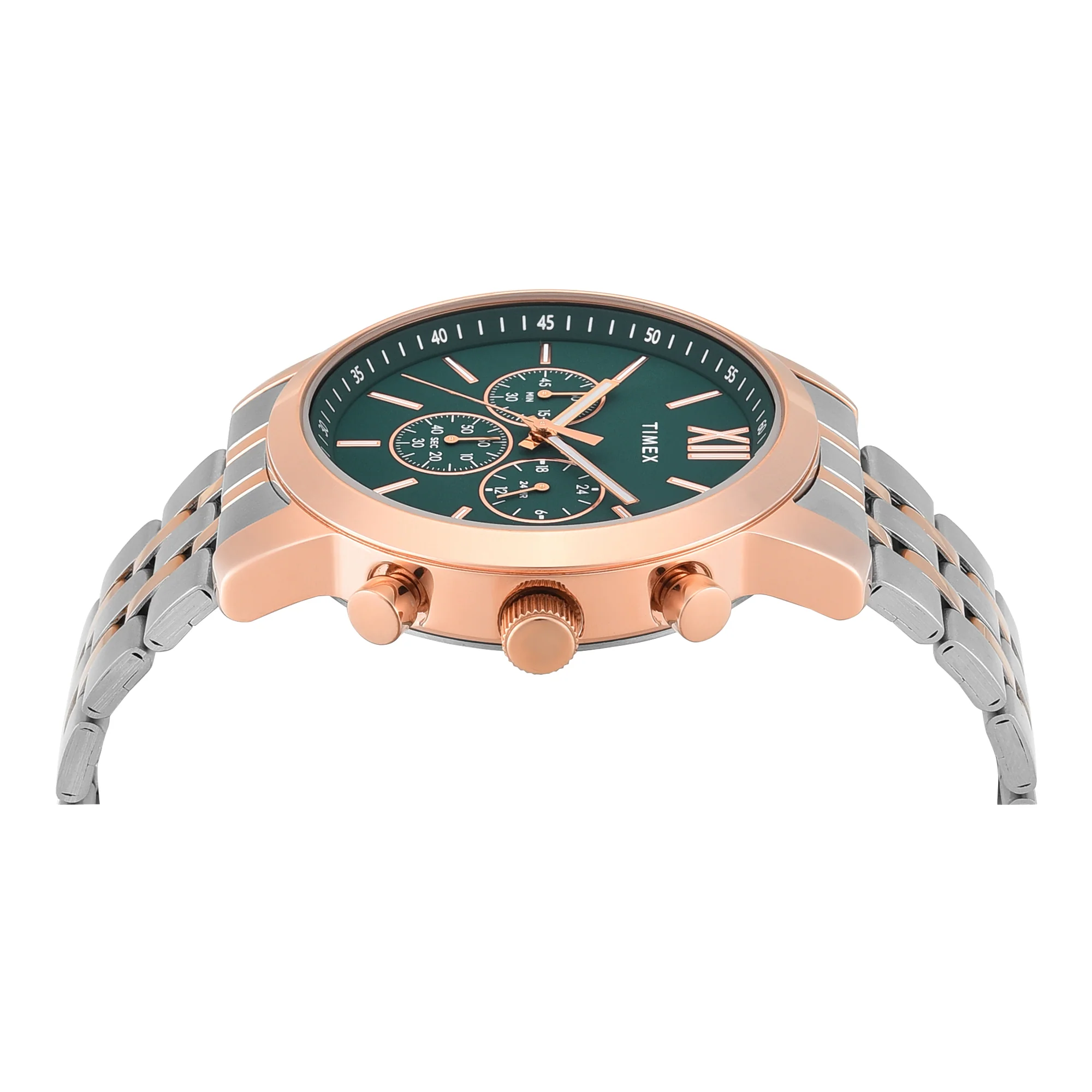 Timex Trendline Round 45mm Teal Dial Analog Men Watch - TWEG32201 - Image 4