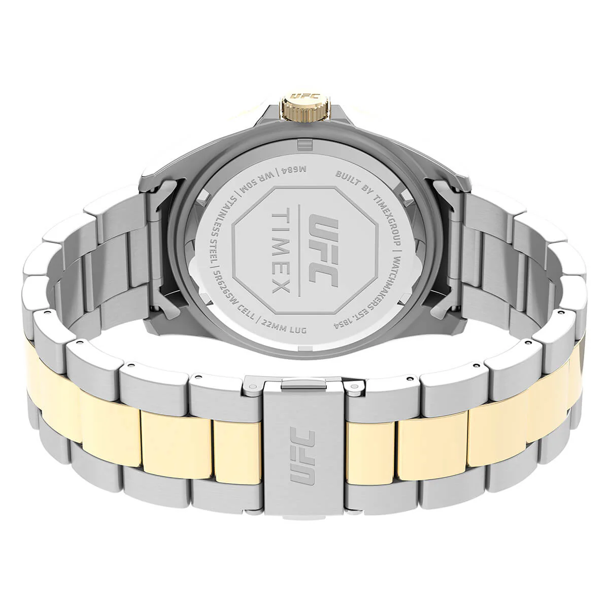 Timex UFC Debut 42mm Stainless Steel Bracelet Watch - Image 3
