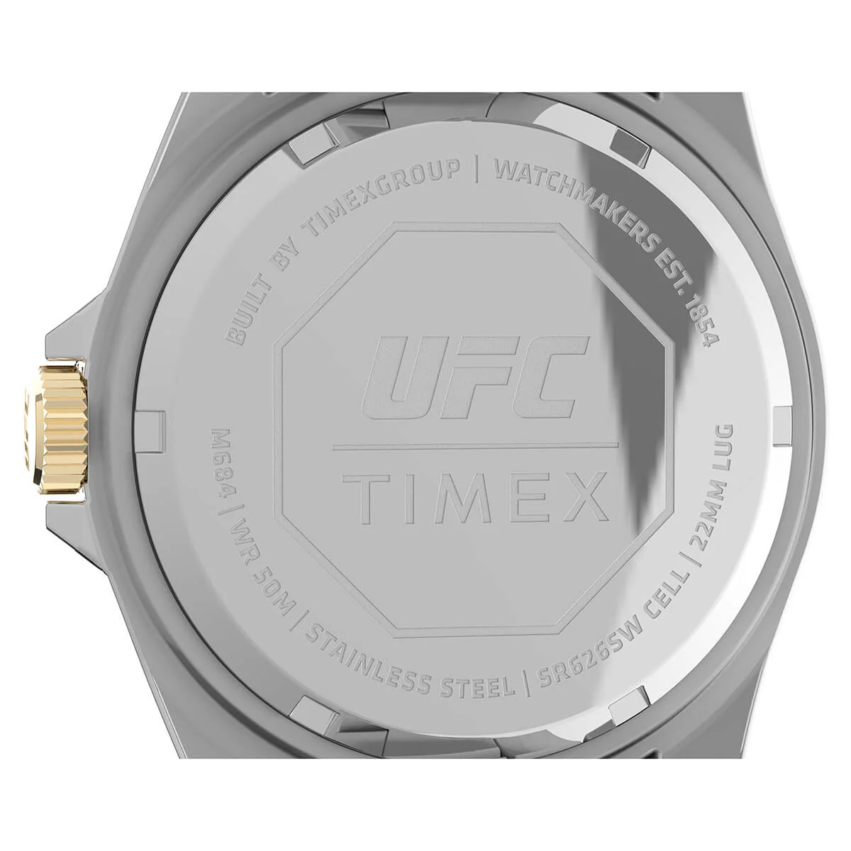 Timex UFC Debut 42mm Stainless Steel Bracelet Watch - Image 5