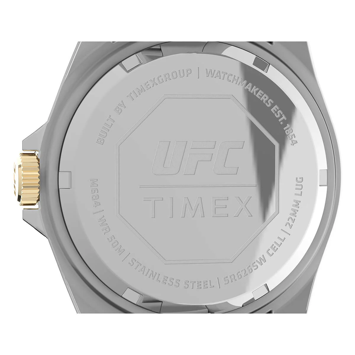 Timex UFC Debut 42mm Stainless Steel Bracelet Watch - Image 5