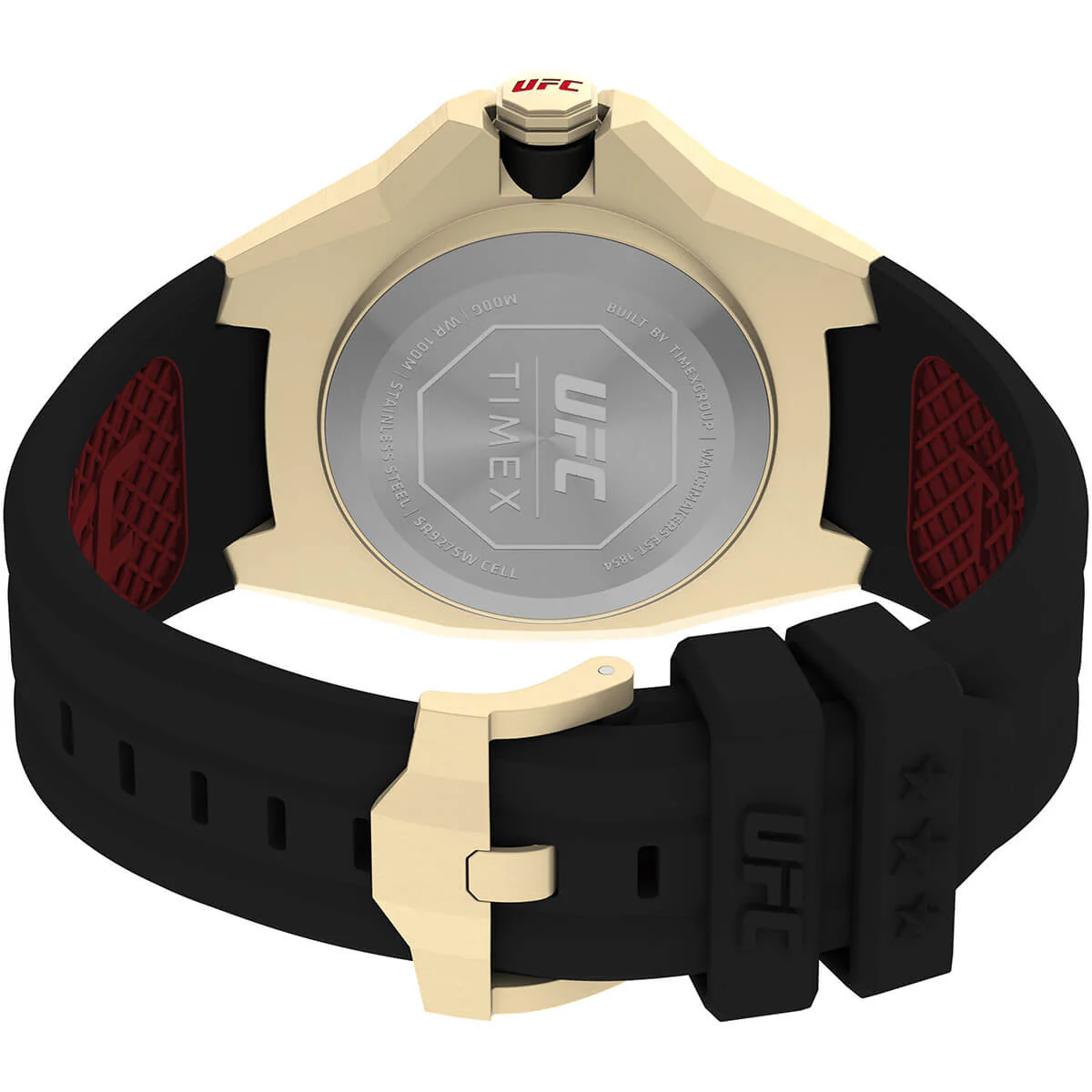 Timex UFC Pro 44mm Silicone Strap Watch - Image 4