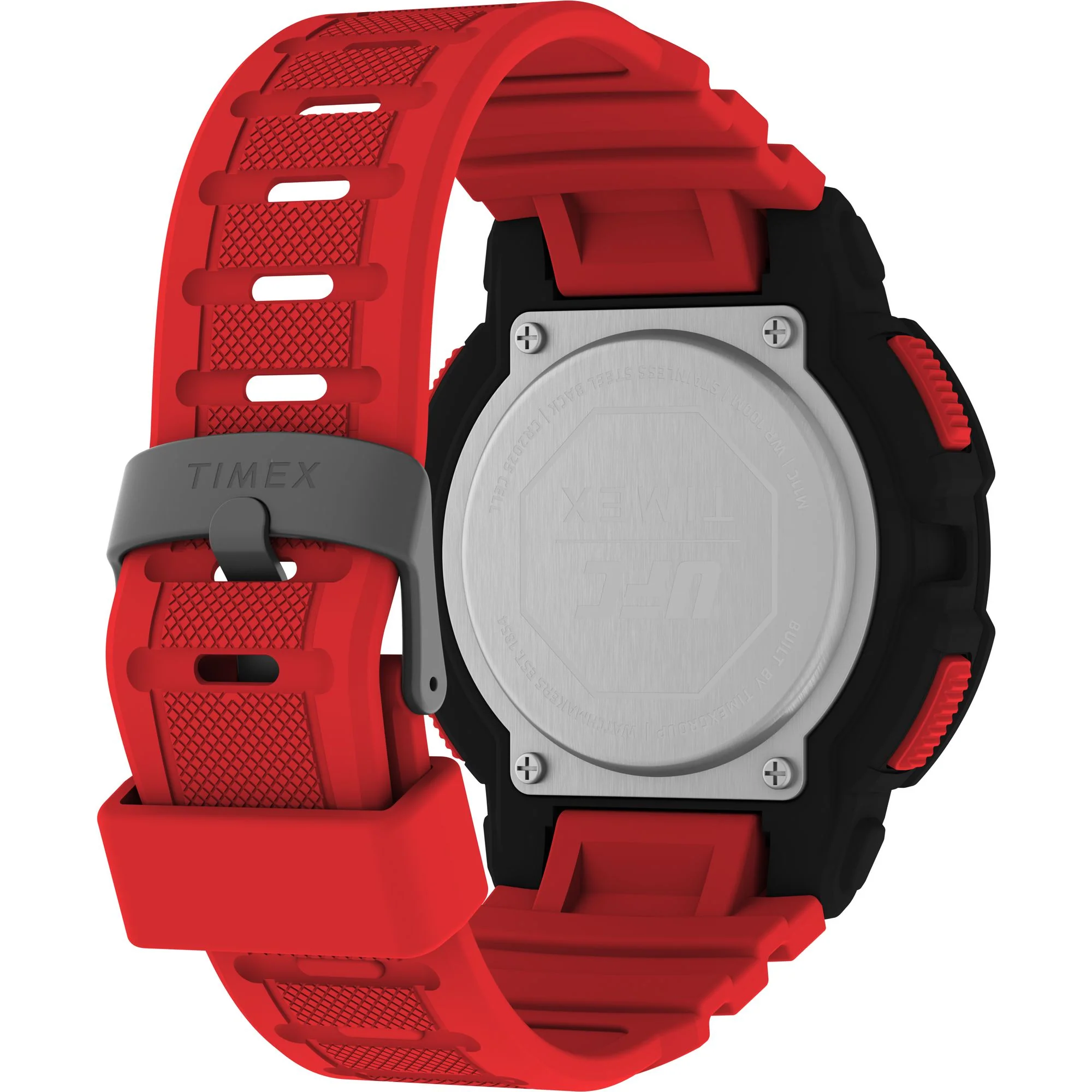 TIMEX Ufc Rumble Grey Round Dial Digital Men's Watch - TW5M598000D - Image 5