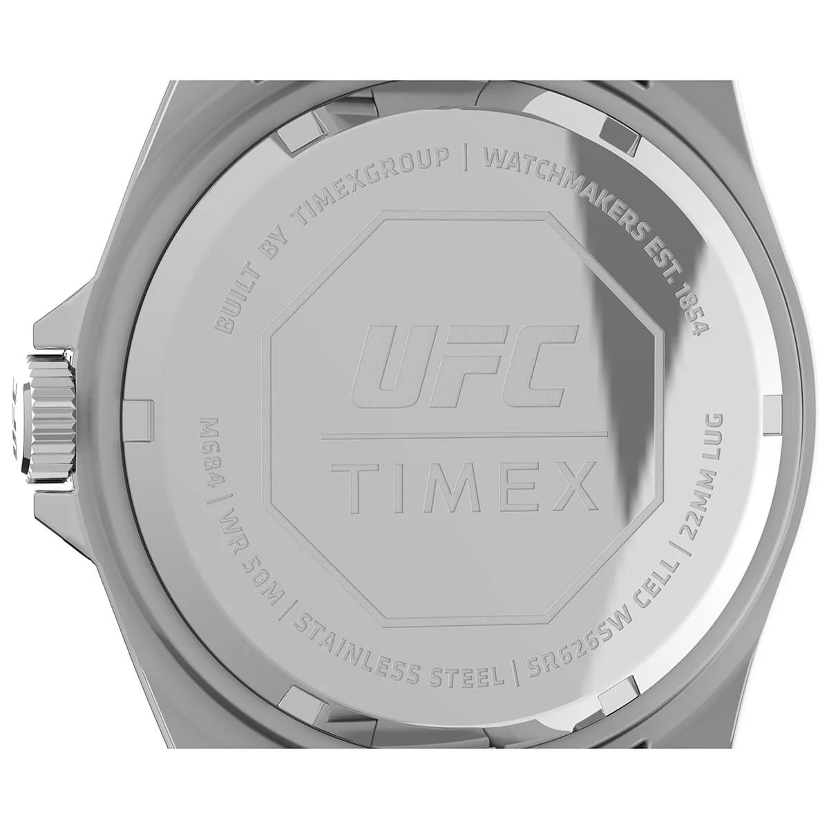 Timex UFC Debut 42mm Stainless Steel Bracelet Watch - Image 5