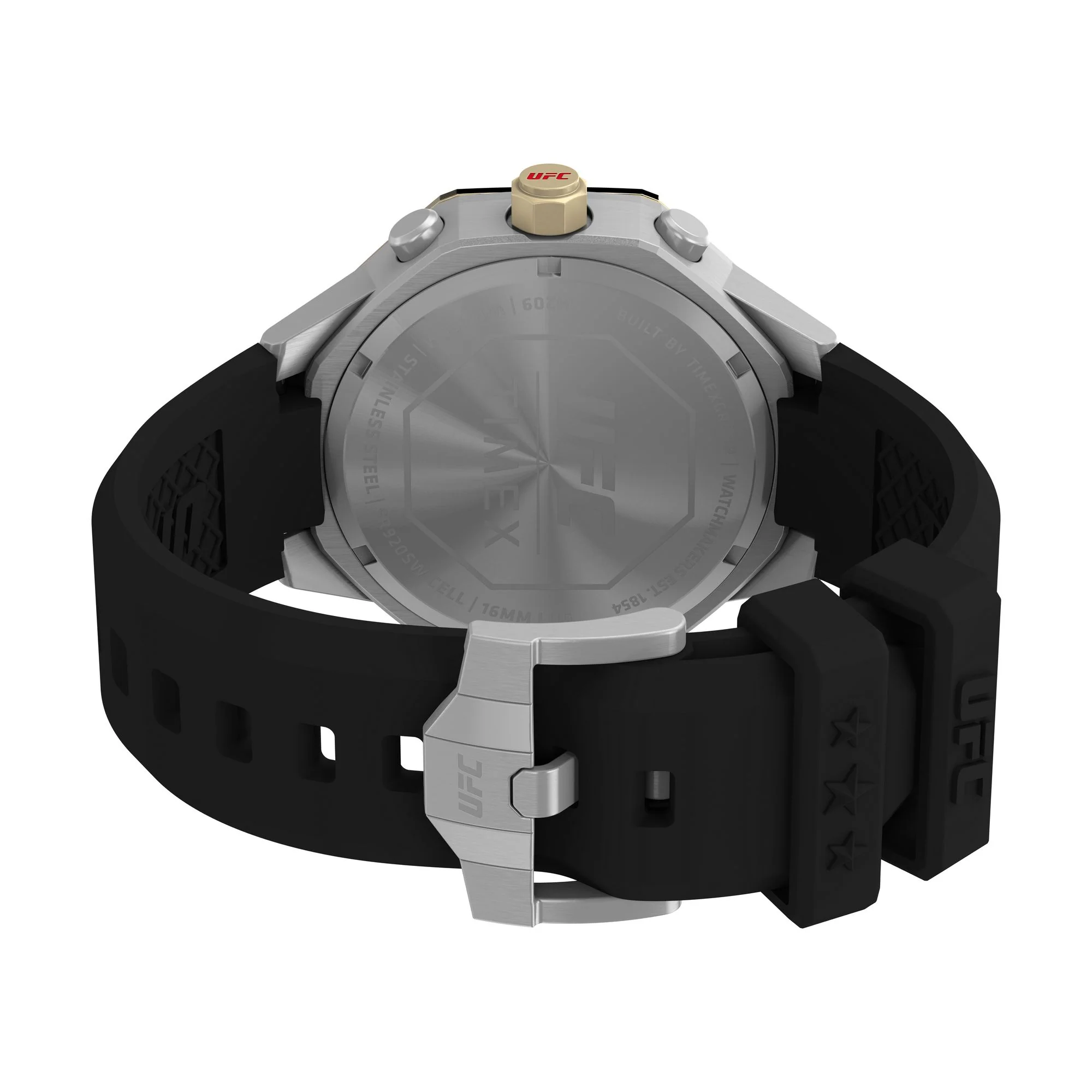 TIMEX UFC Street Men Black Octagonal Dial Analog Watch - TW2V87300X6 - Image 5