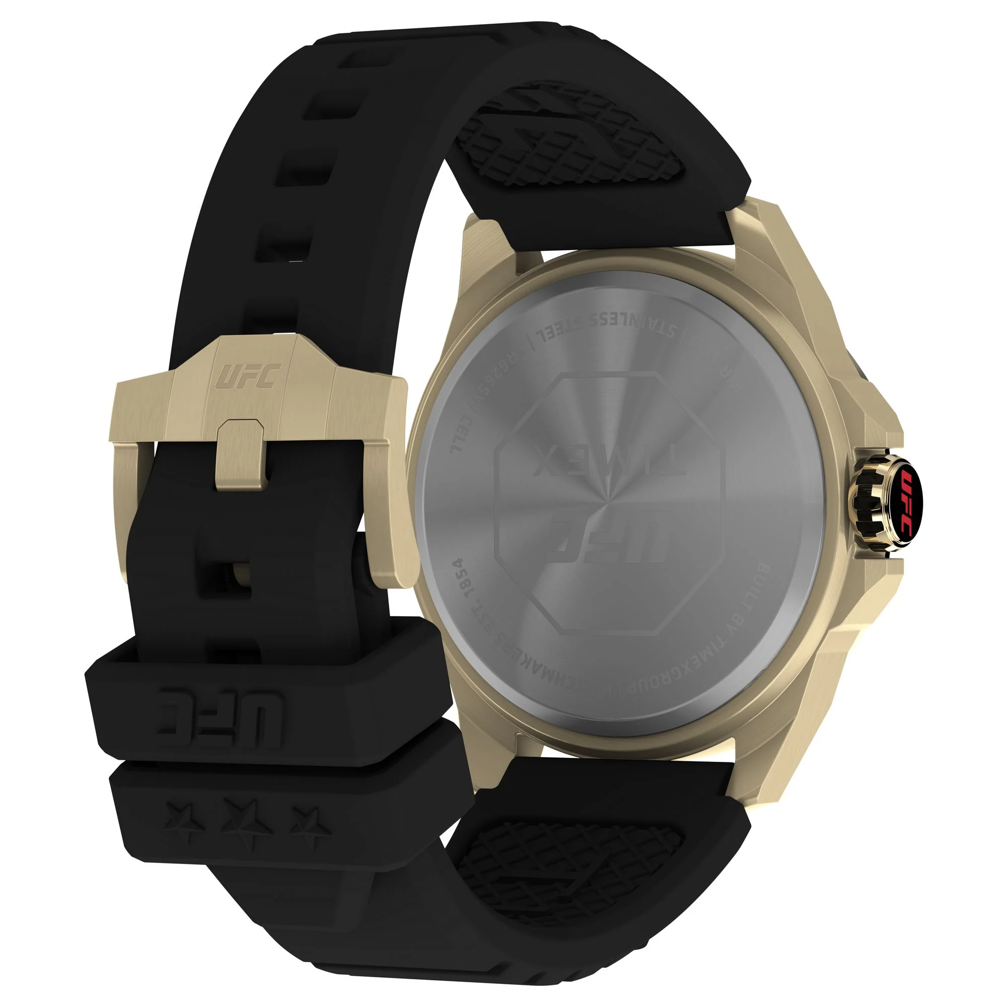 TIMEX UFC Street Men Black Octagonal Dial Analog Watch - TW2W73600UJ - Image 5