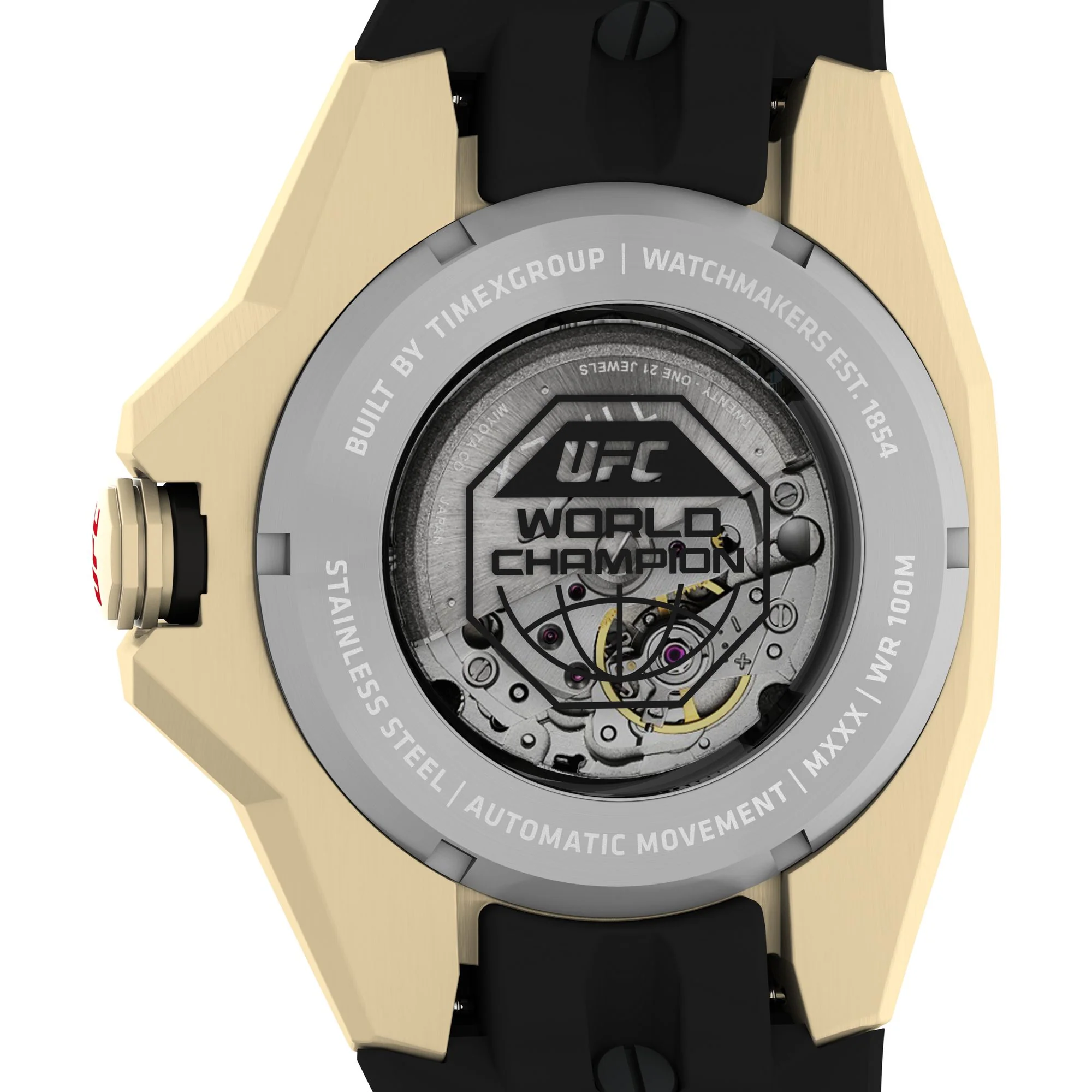 Timex UFC Street Men Gold Round Analog Watch - TW2V86500X6 - Image 4