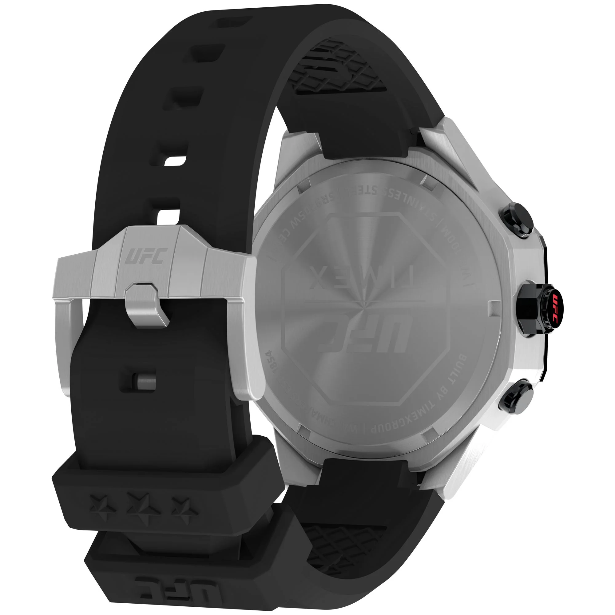Timex UFC Street Unisex Black Octogonal Analog Watch - TW2V99300X6 - Image 5