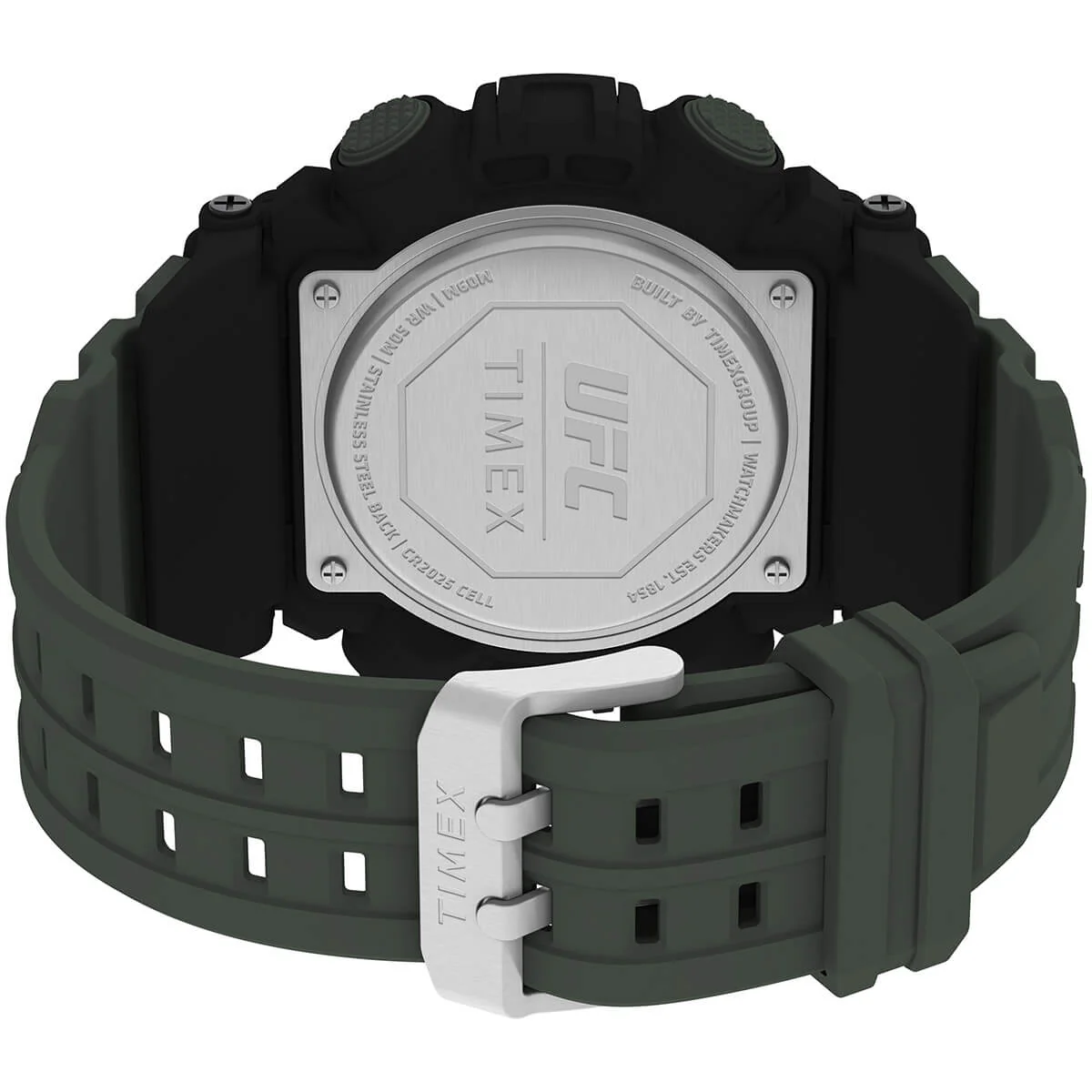 Timex UFC Strength Collection Premium Quality Men's Digital Grey Dial Coloured Watch, Round Dial with 50 mm Case width - TW5M539000D - Image 4