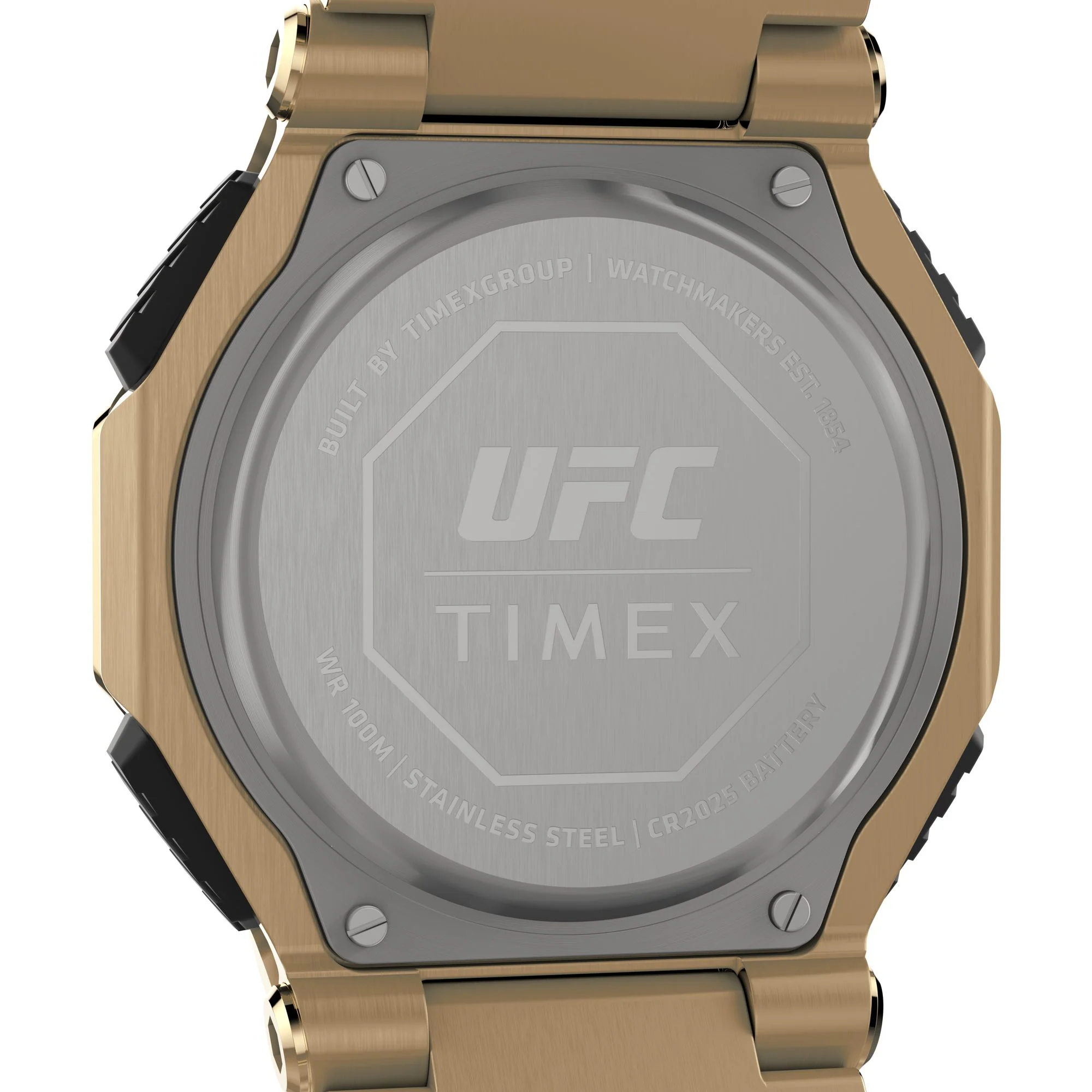TIMEX UFC Strength Men Black Octagonal Dial Analog Watch - TW2V84500X6 - Image 2