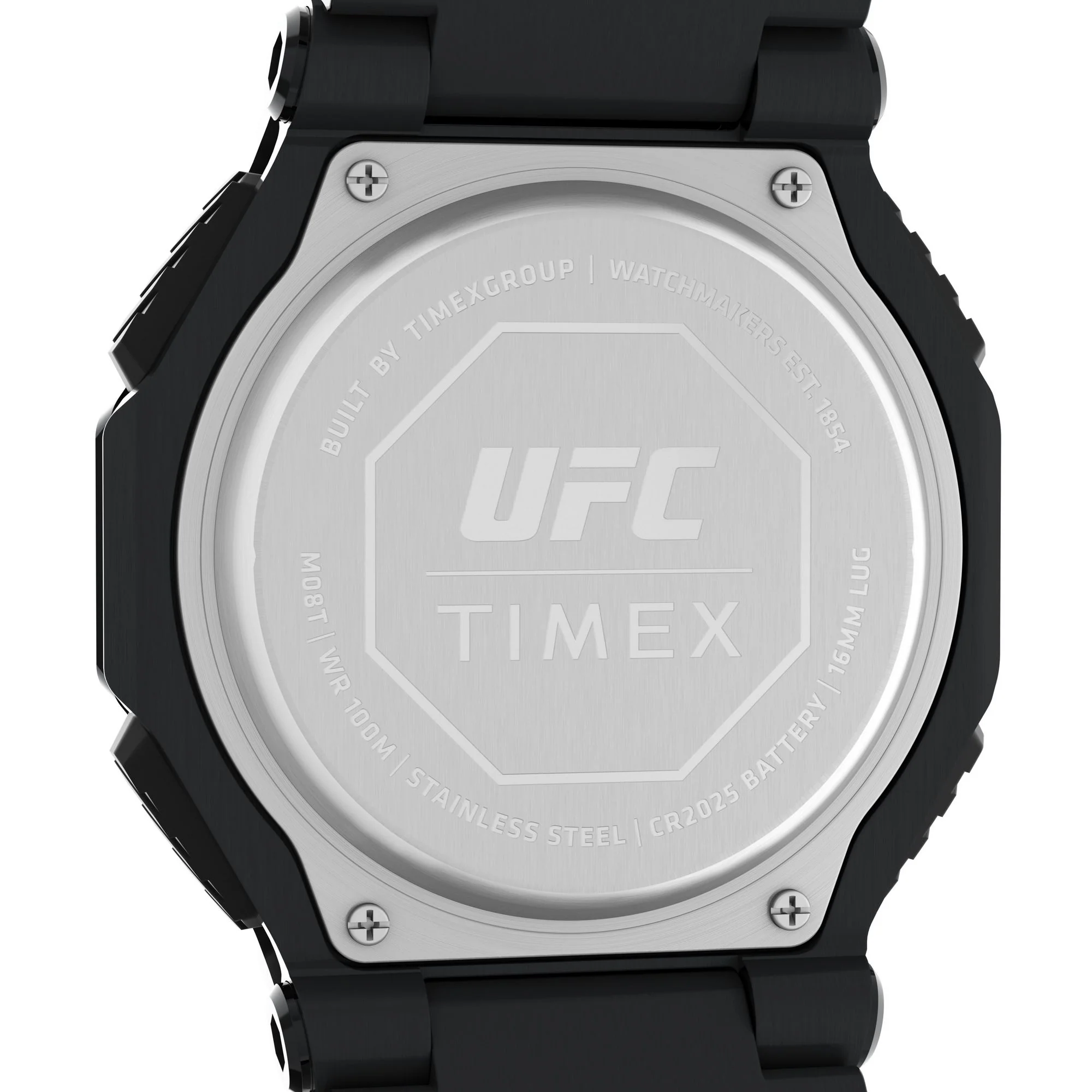 TIMEX UFC Strength Men Black Octagonal Dial Analog Watch - TW2V84800X6 - Image 2